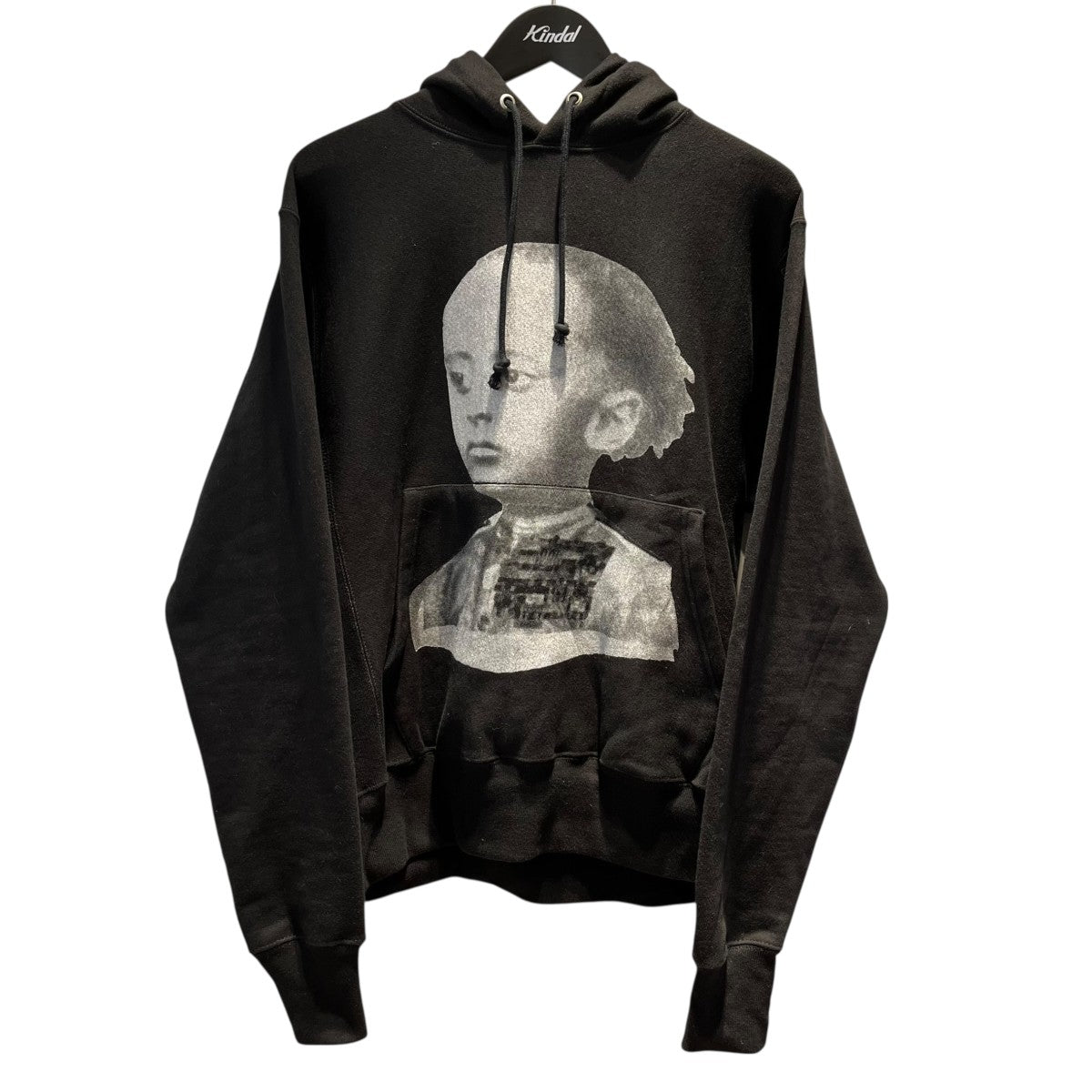 JOSHUA JAMAL×Champion プリントパーカーGF68 GF68 ブラック サイズ S