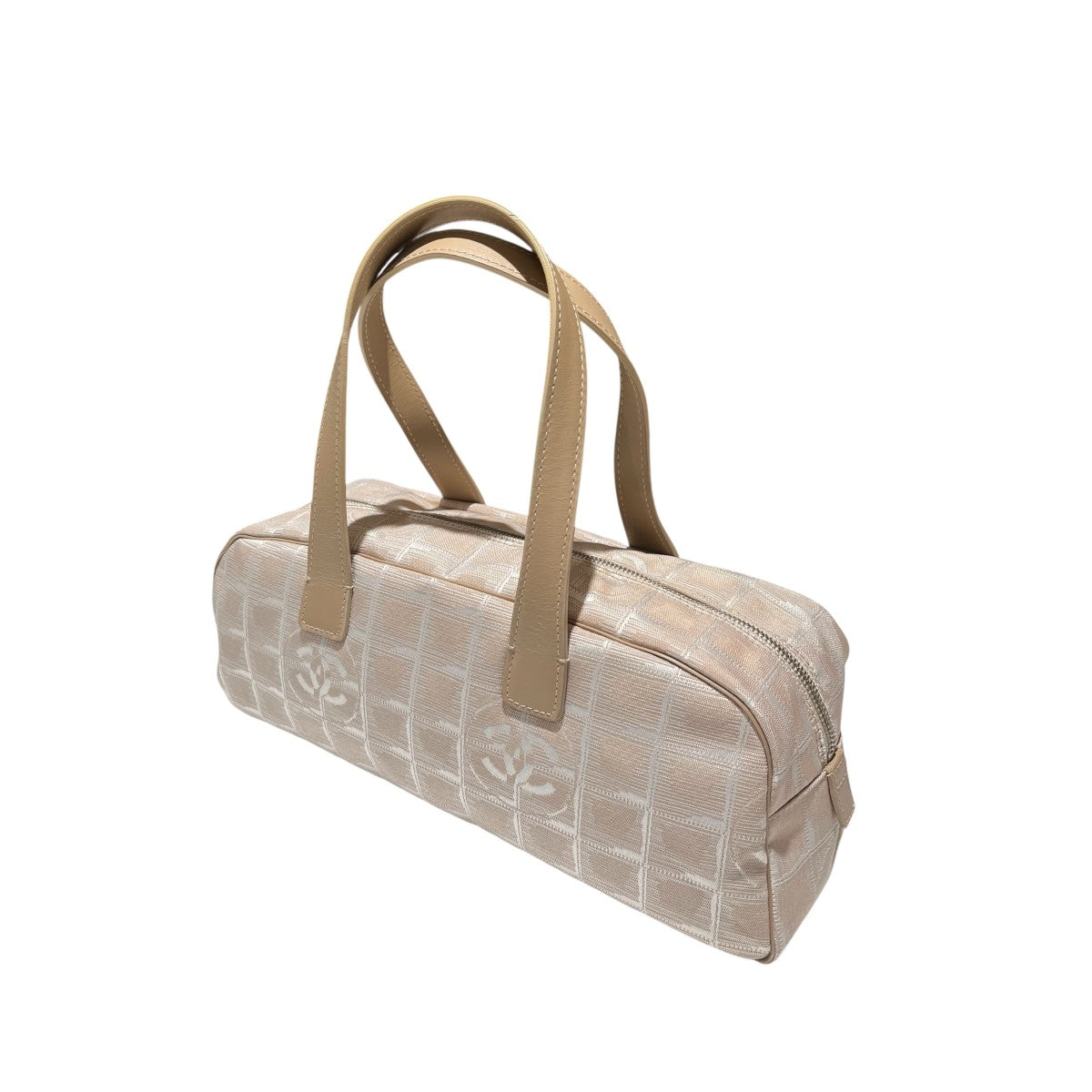 CHANEL(シャネル) ニュートラベルラインハンドバッグ 683**** ベージュ 