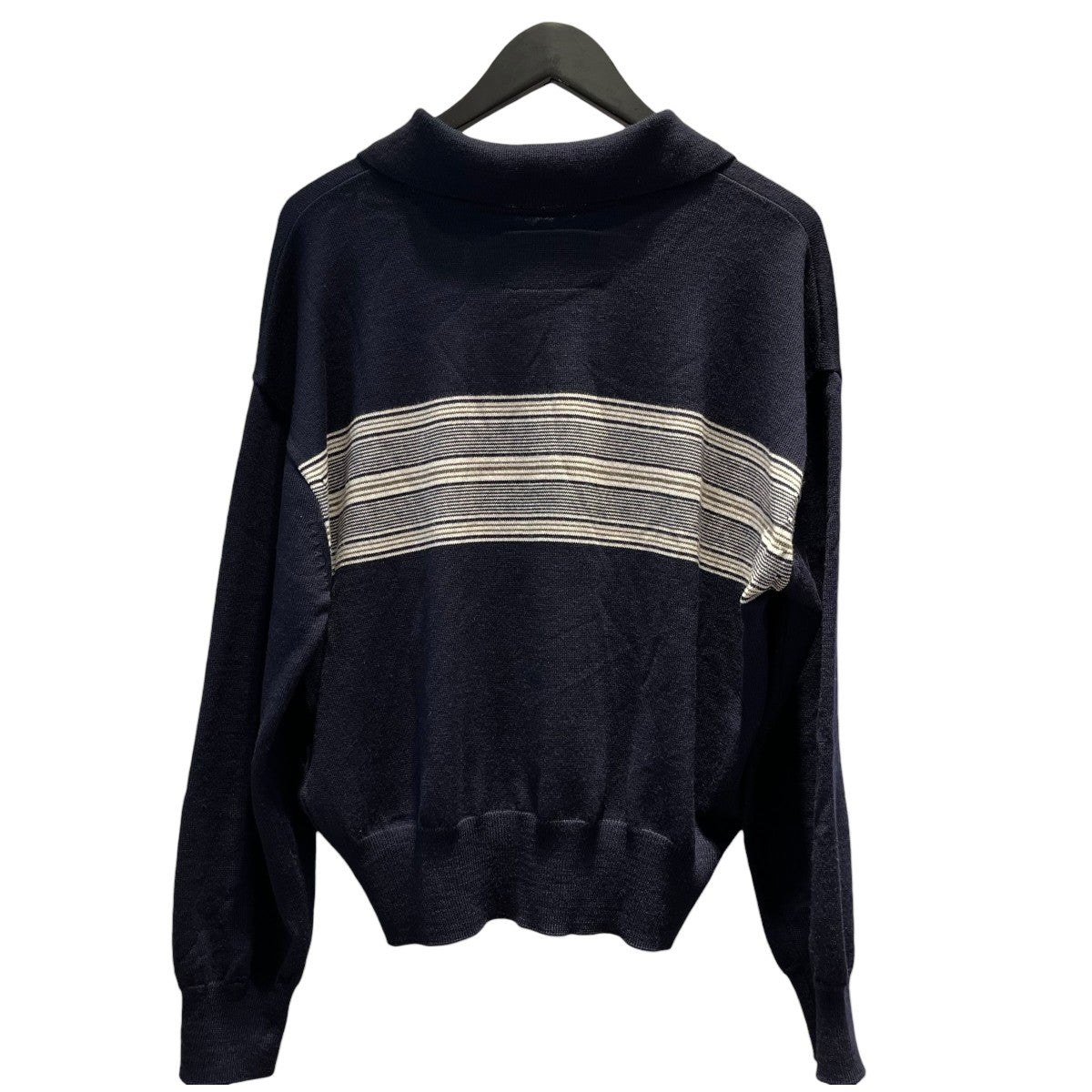 ニットポロシャツLW251KN05 MULTI STRIPE PIQUE KNIT TOP