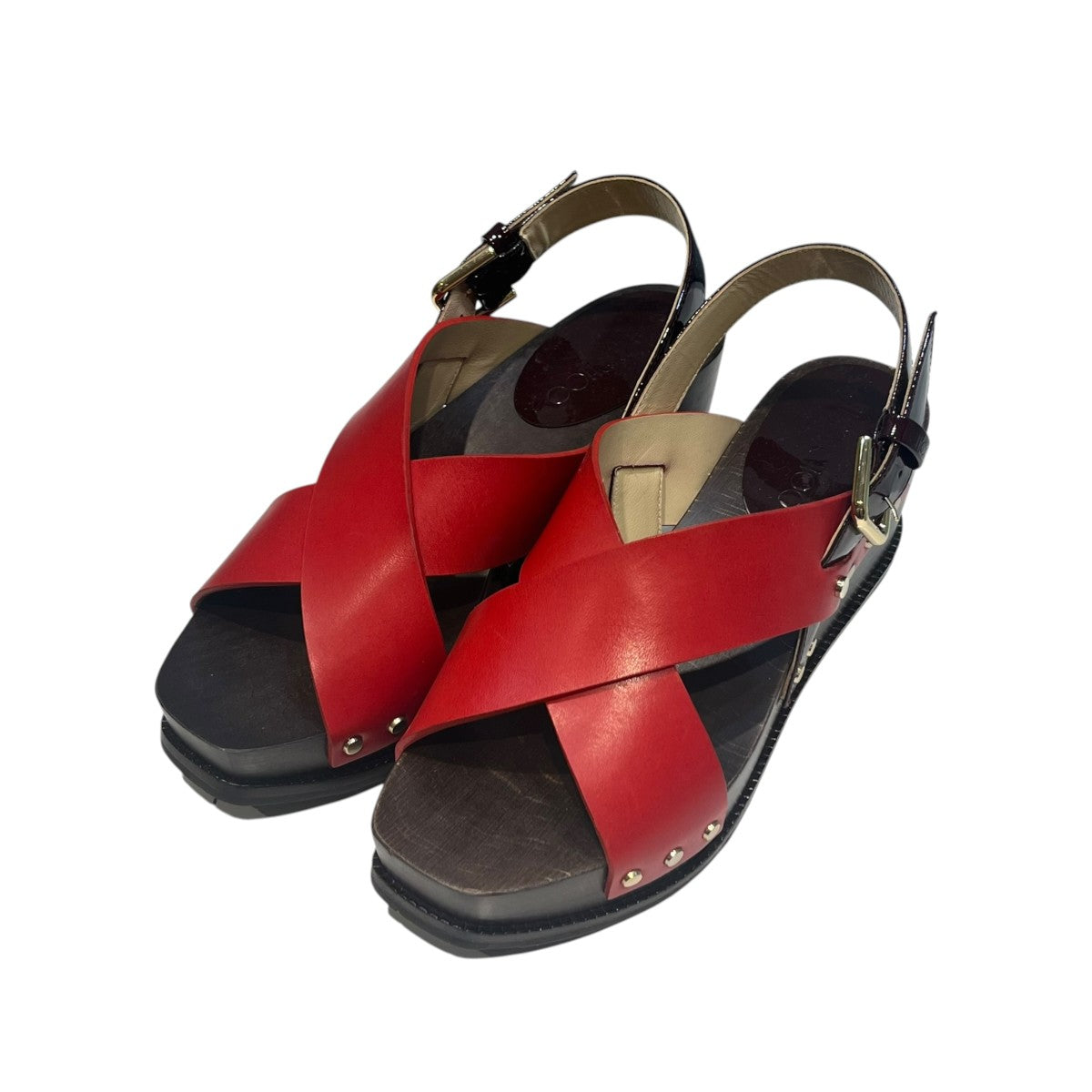 JIMMY CHOO(ジミーチュウ) ウェッジソールサンダルAIX/W 60 AIX/W 60