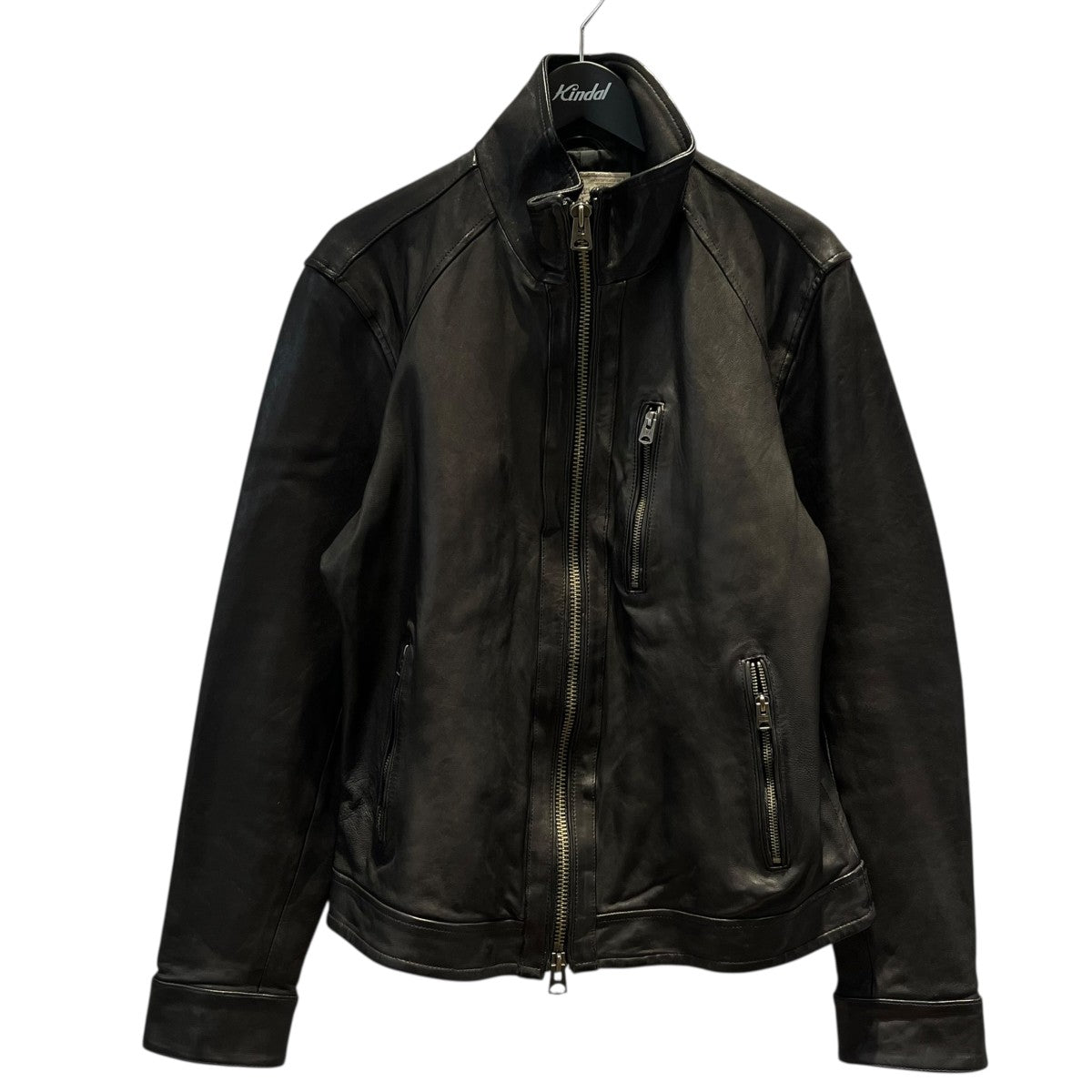 AVIREX レザー ジャケット 黒 中古・古着通販AVIREX (アヴィレックス