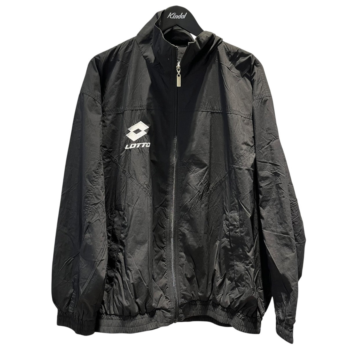 LOTTO(ロット) LOTTO LOGO NYLON BLOUSONロゴ刺繍ナイロンジャケット
