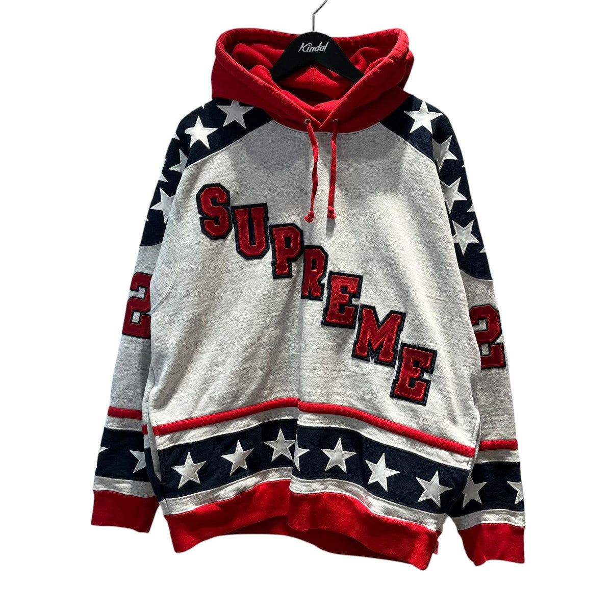 Supreme(シュプリーム) Hockey Hooded Sweatshirt星条旗パーカー