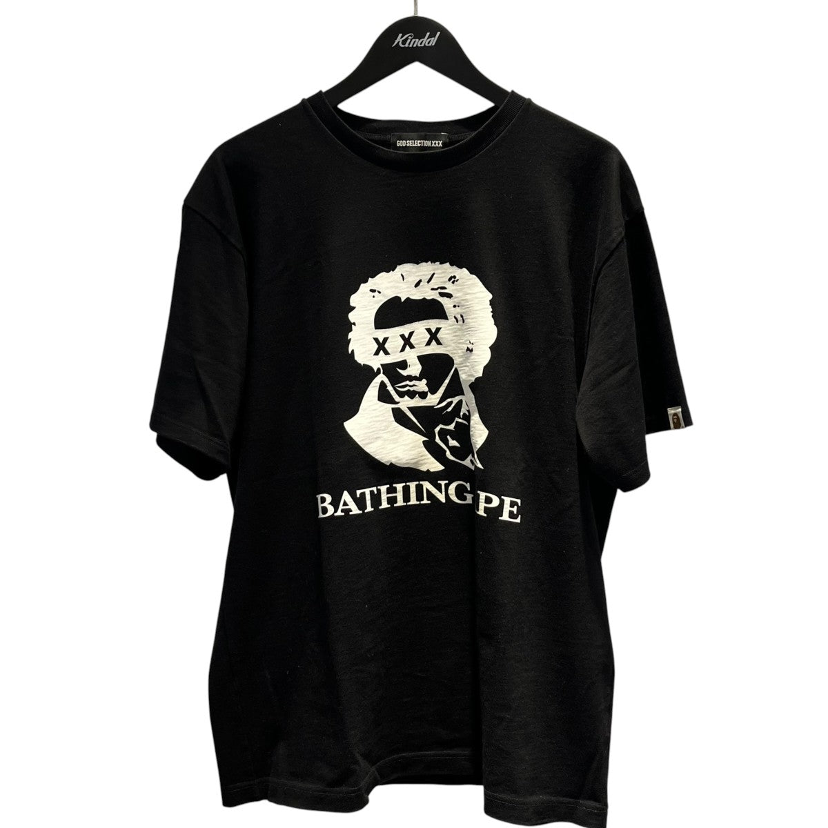 GOD SELECTION XXX×A BATHING APE BEETHOVEN TEE Tシャツ ブラック