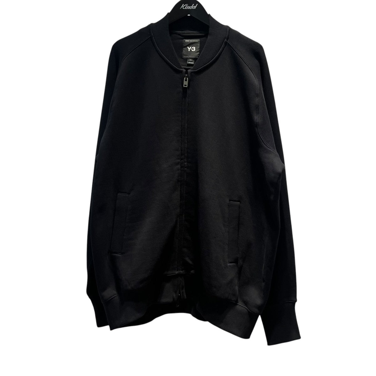 バックロゴプリントスウェットジップジャケットJX7266 FT TRACK TOP