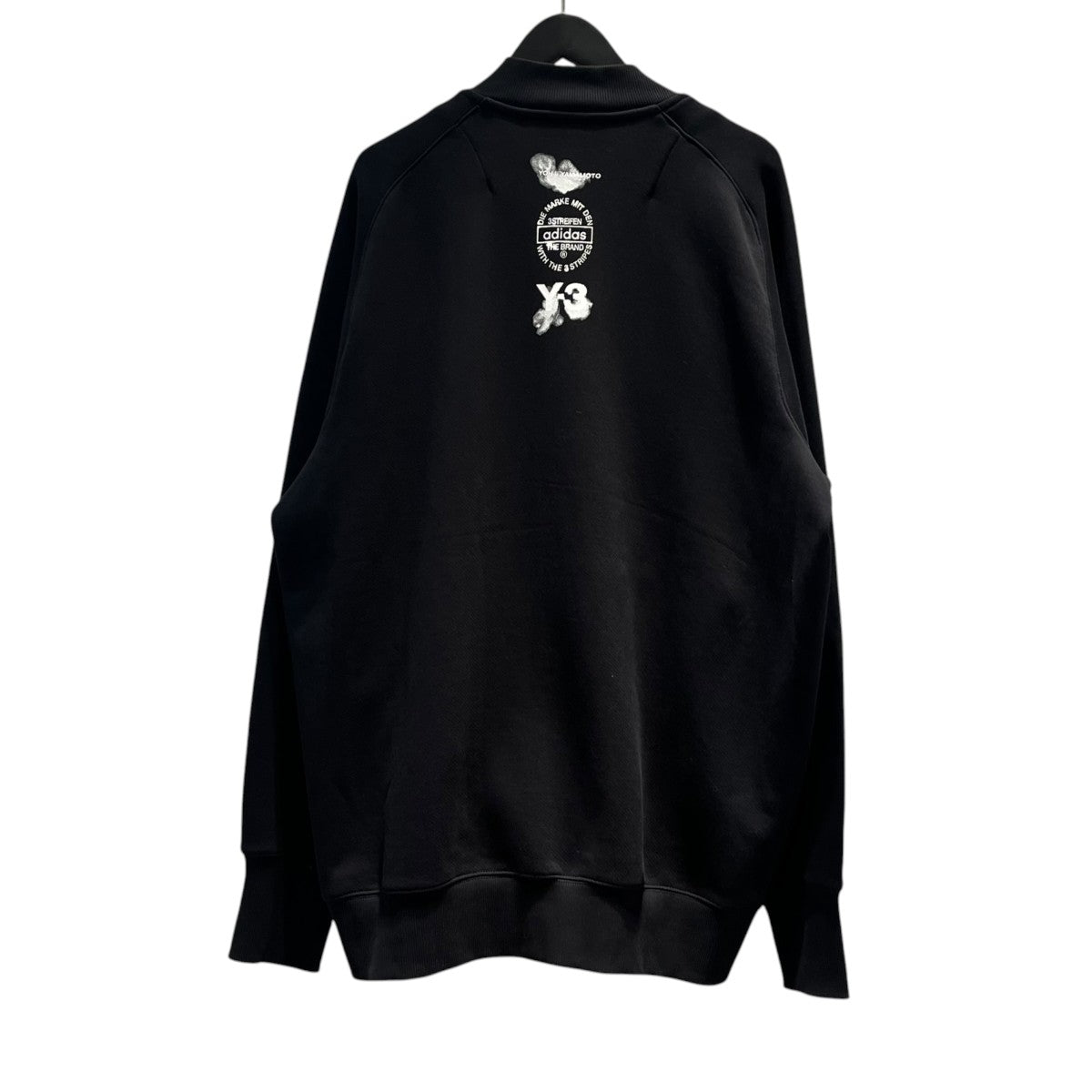 バックロゴプリントスウェットジップジャケットJX7266 FT TRACK TOP