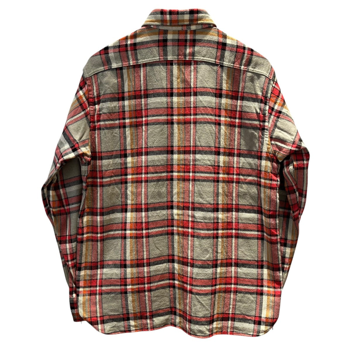 Twill Check L/S WORK SHIRTチェック長袖シャツEC29565