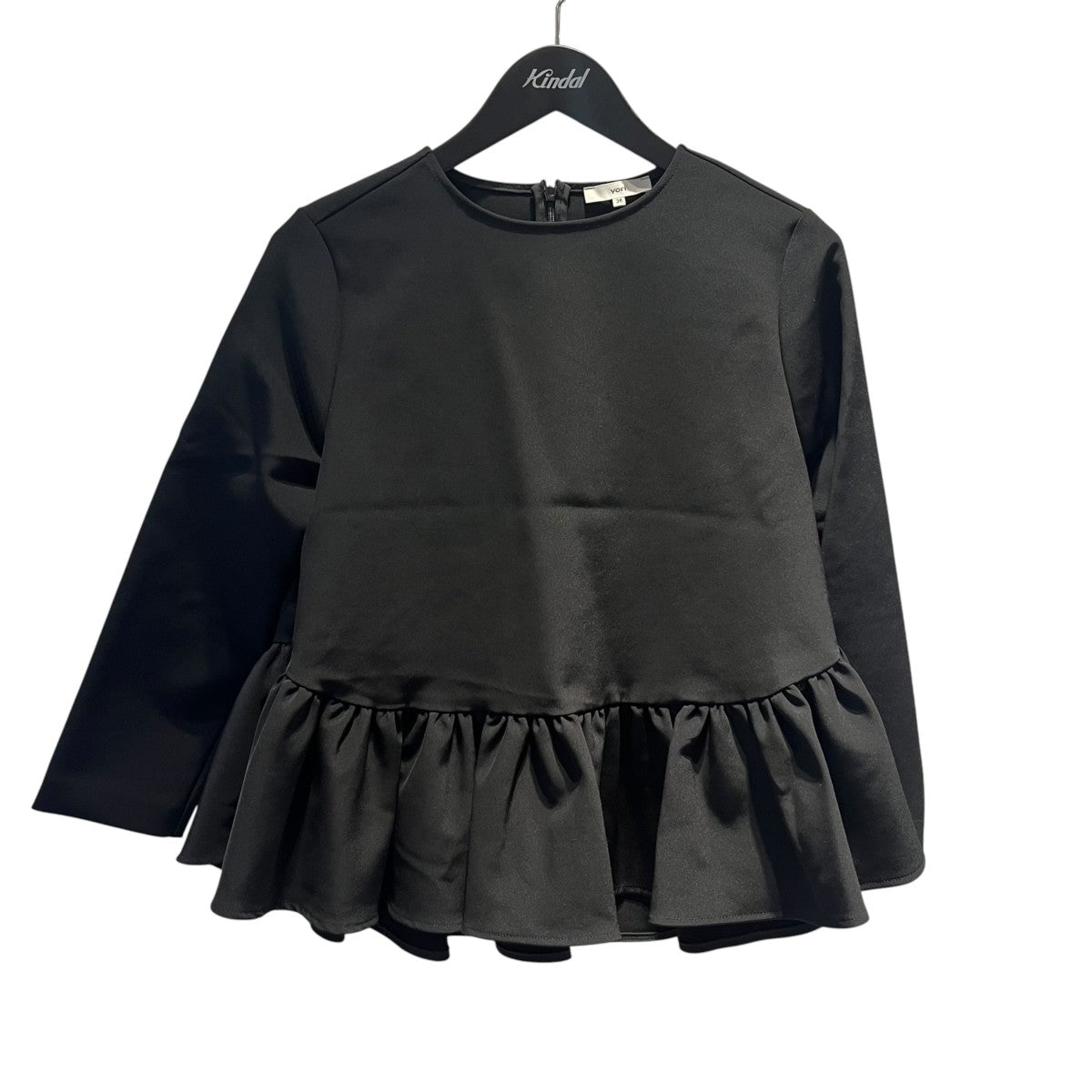 yori(ヨリ) 無地ブラウスYR1921-114AT-3 YR1921-114AT-3 ブラック