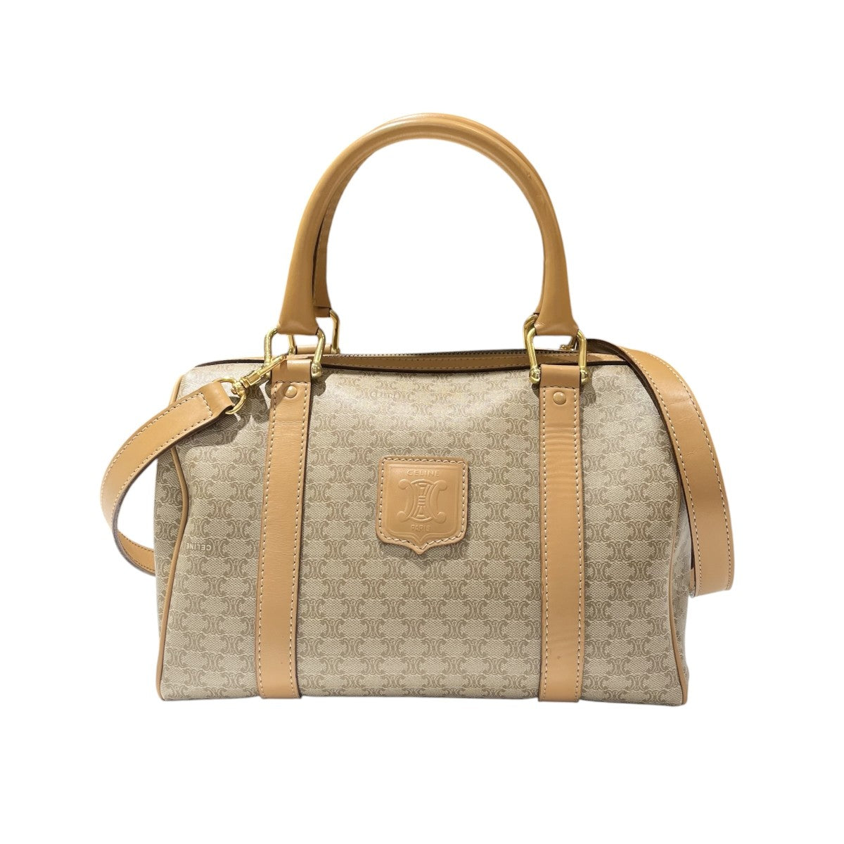 CELINE(セリーヌ) マカダム柄 2WAYミニボストンバッグ M13 M13