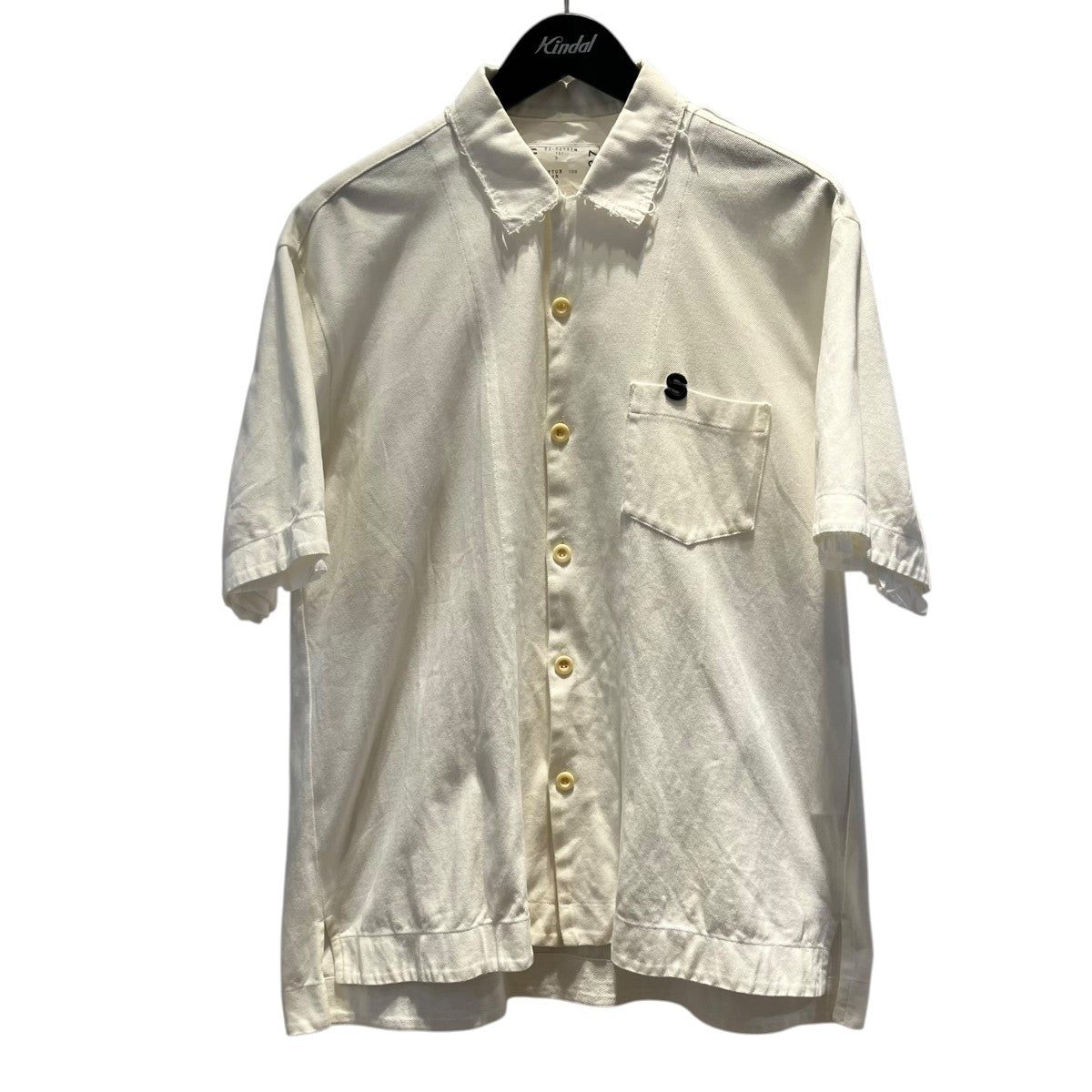 22SS PIQUE SHIRT半袖シャツ22-02737M