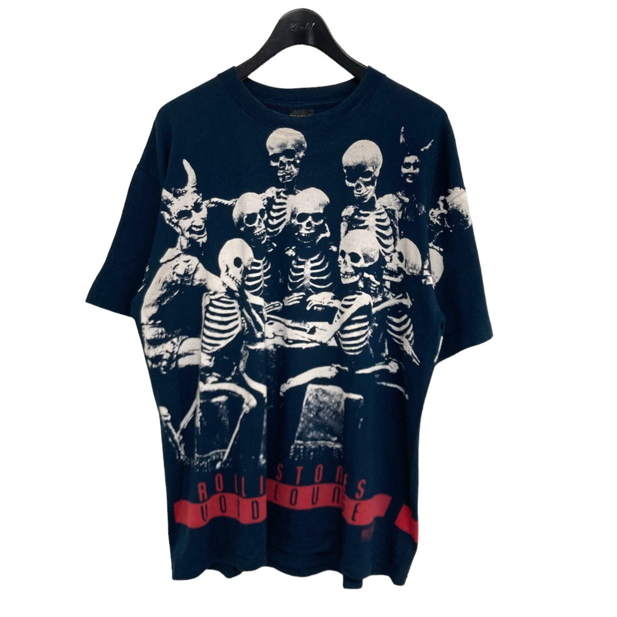 VINTAGE(ヴィンテージ) 90S「ROLLING STONES／VOODOO LOUNGE」 プリントロゴクルーネックTシャツ ネイビー サイズ  XL｜【公式】カインドオルオンライン ブランド古着・中古通販【kindal】