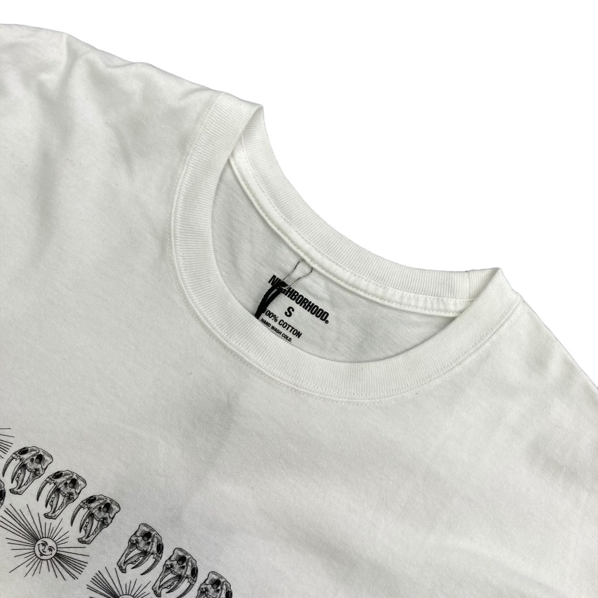 NEIGHBORHOOD×Dr.Woo プリントクルーネックTシャツ 古着・中古-3枚目のアイテム画像