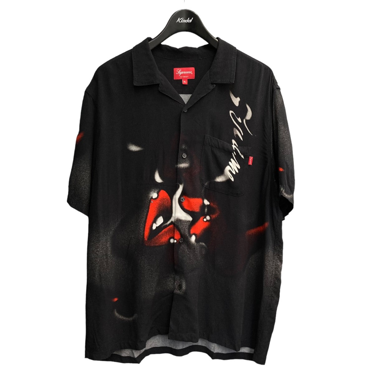 Supreme(シュプリーム) 20AWBlow Back Rayon S／S Shirtグラフィックプリント半袖オープンカラーシャツ ブラック  サイズ 17｜【公式】カインドオルオンライン ブランド古着・中古通販【kindal】
