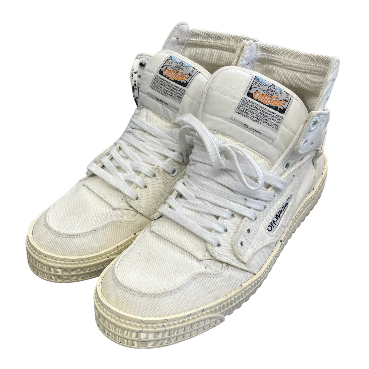 OFFWHITE(オフホワイト) 「OFF-COURT 3．0」 ハイカットスニーカー 