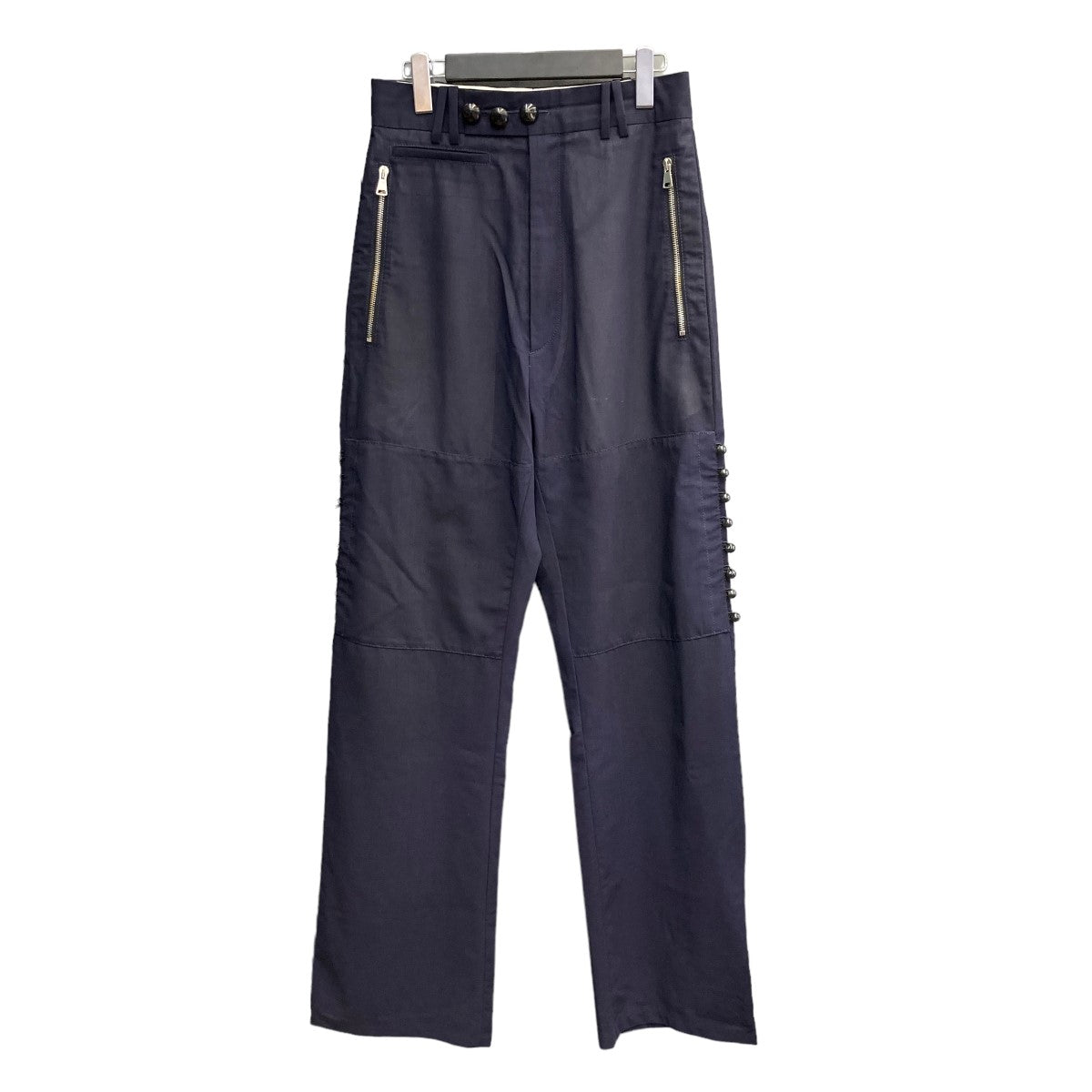 NAMACHEKO(ナマチェコ) 「Hedar straight-leg wool trousers 