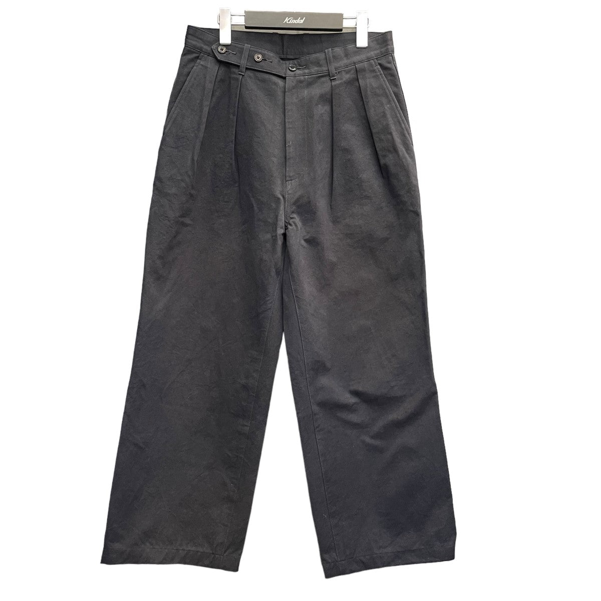 ULTERIOR(アルテリア) 「WASHED BIZEN GABARDINE TUCKED PANTS」 2