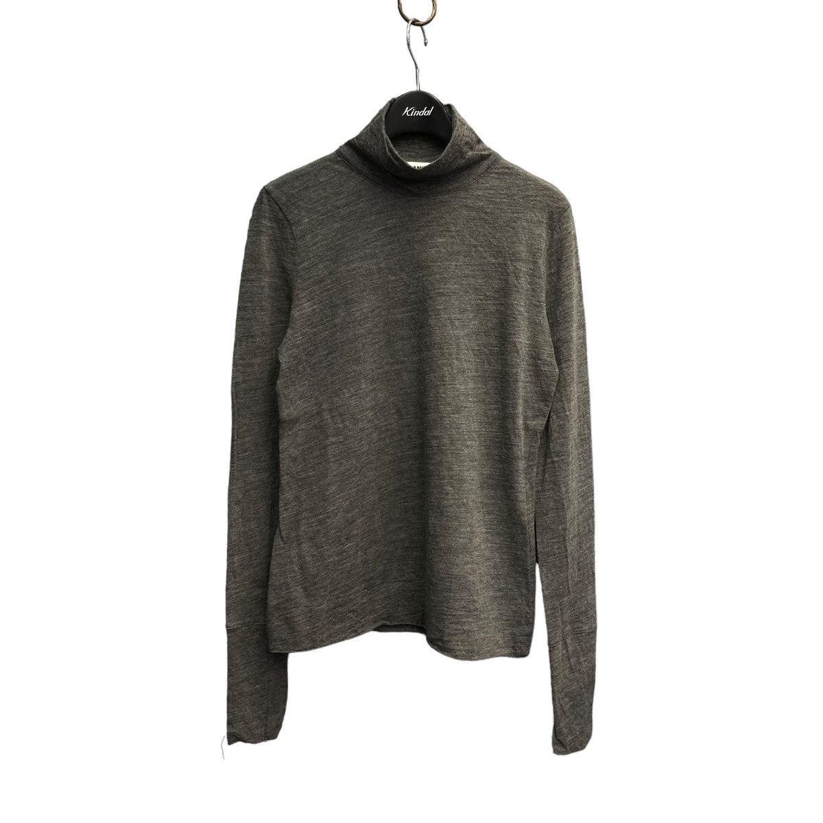 JIL SANDER 袖ジップモックネックニット 古着・中古-1枚目のアイテム画像