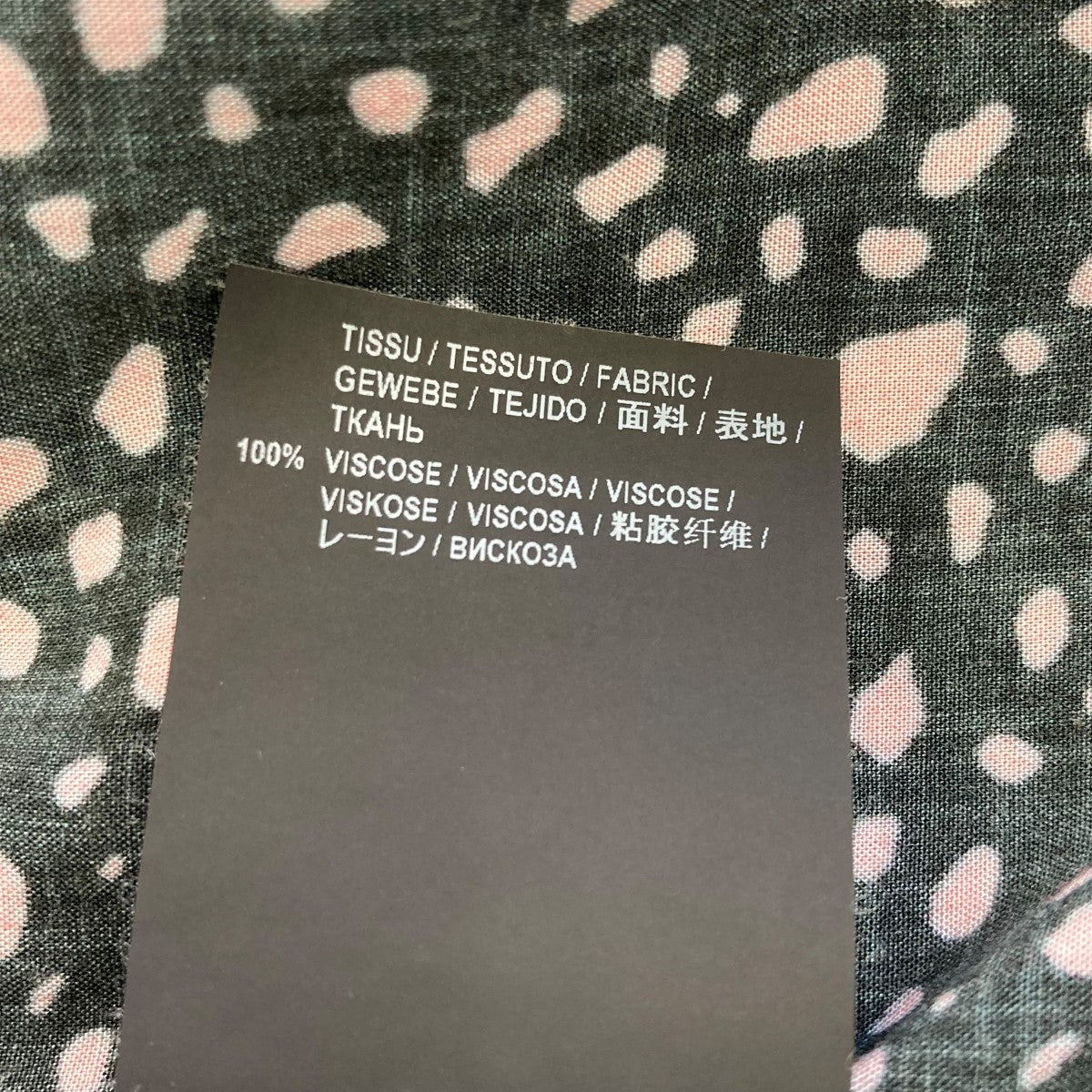 開襟ランダムドットシャツ596009