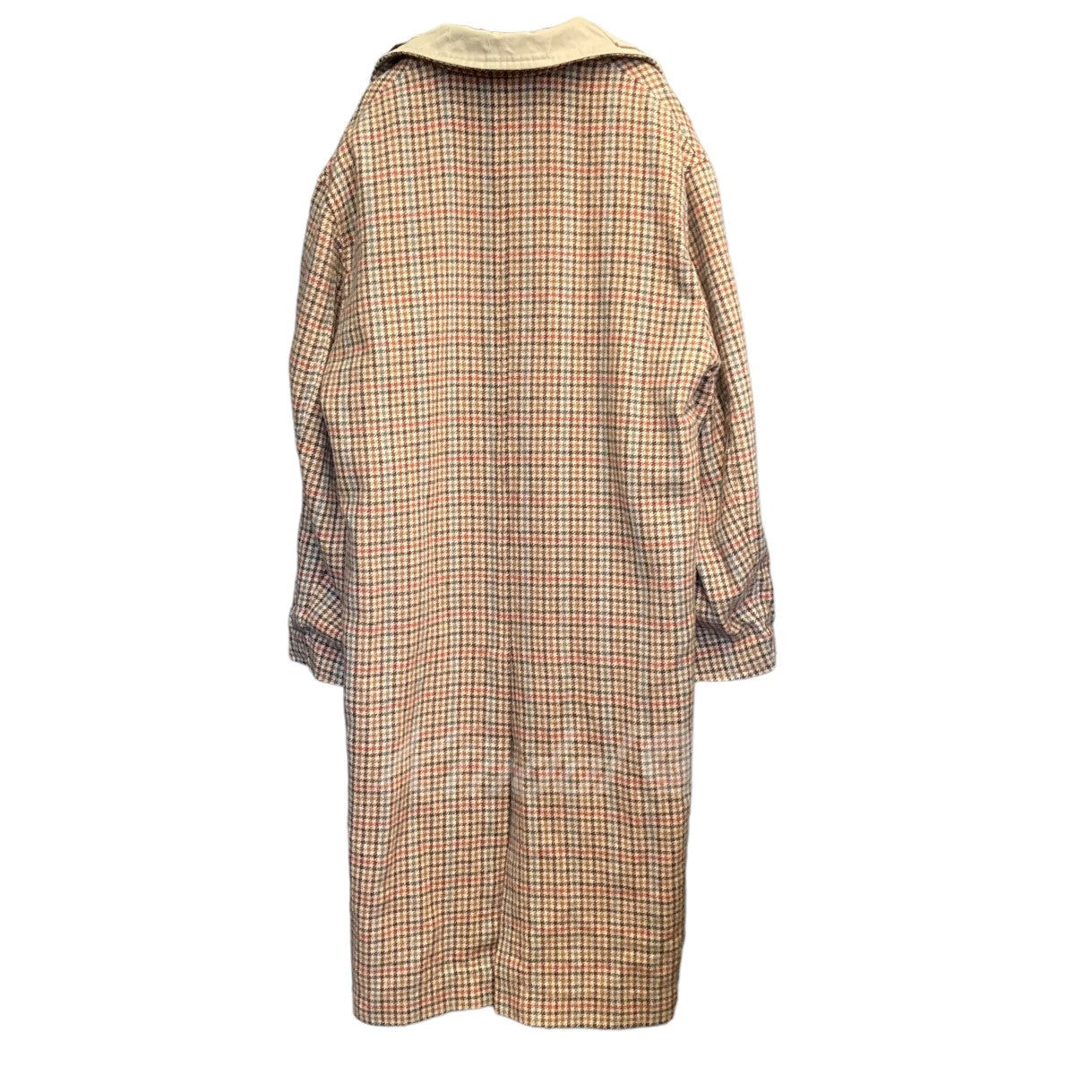 2022AW 「REVERSIBLE TRENCH COAT」 チェック地リバーシブルトレンチコート