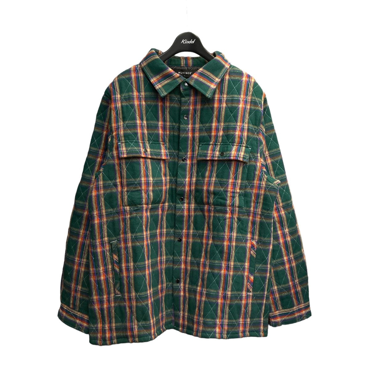 MLVINCE(メルヴィンス) 「QUILTED CHECK SHIRTS JACKET」 チェック柄 ...