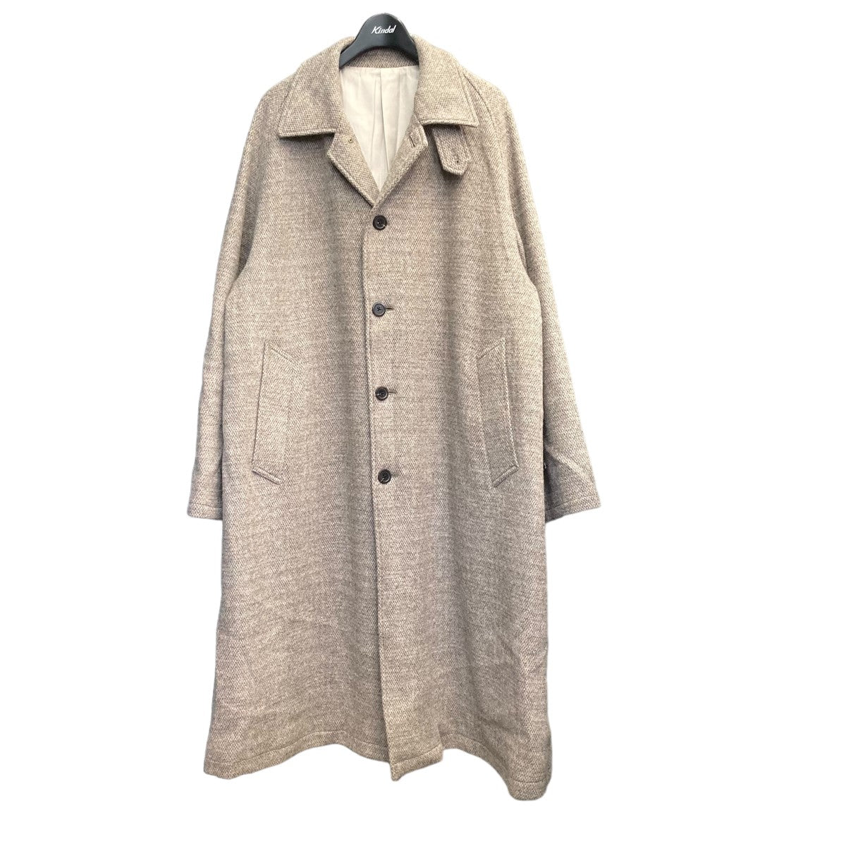 URU(ウル) 2023AW 「NIT MELTON - BALMACAAN COAT」 メルトンステン