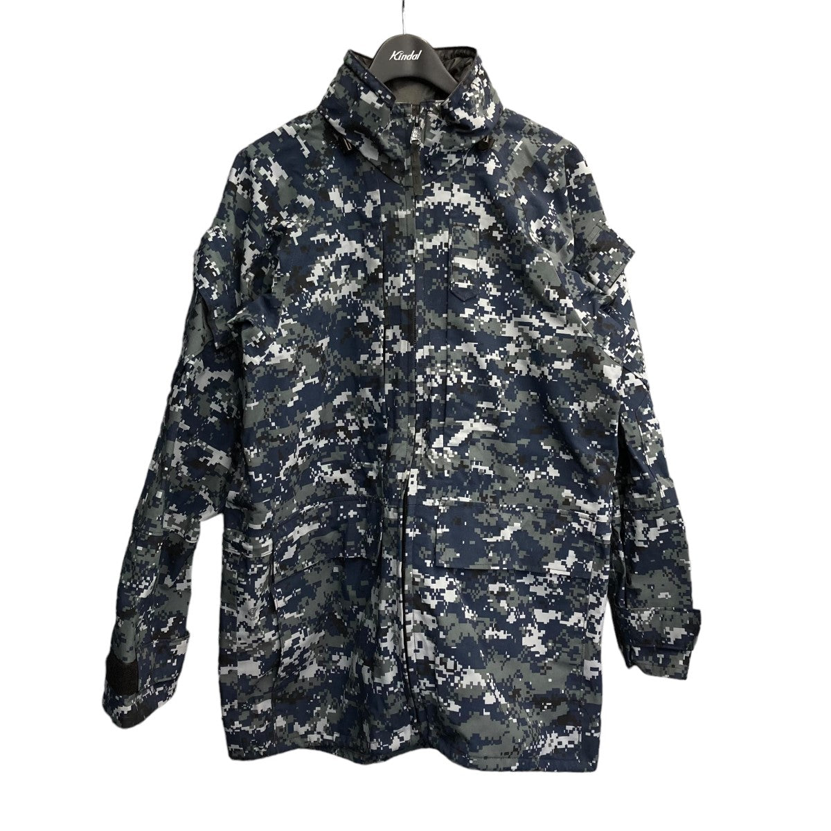 US NAVY(ユーエスネイビー) 「DIGTAL PATTERN GORE-TEX PARKA」 デジタルカモナイロンジャケット 8415 01  539 9902 ネイビー サイズ SMALL LONG｜【公式】カインドオルオンライン ブランド古着・中古通販【kindal】