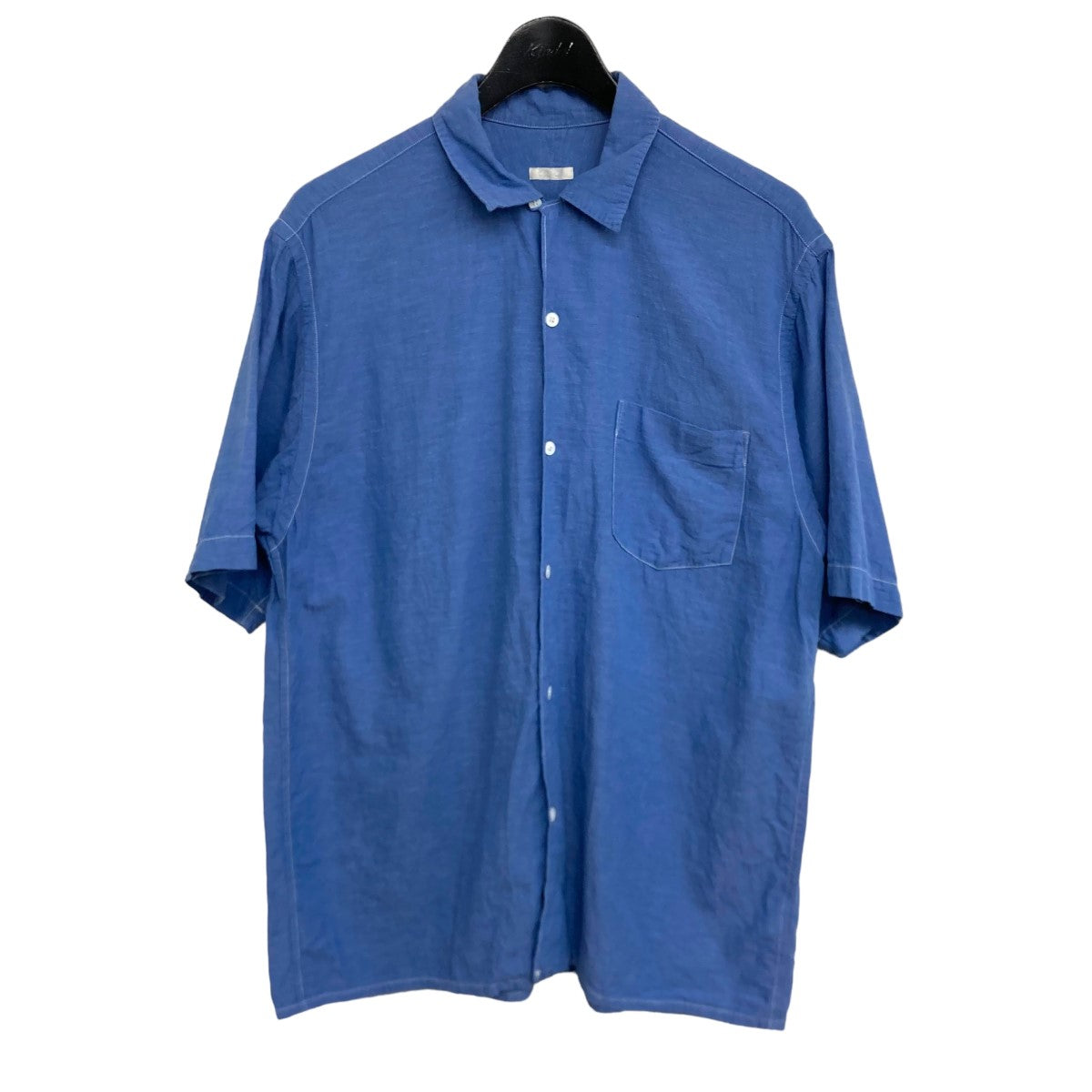 COMOLI(コモリ) 2021SS ベタシャンオープンカラーシャツ T01 02012 ブルー サイズ 14｜【公式】カインドオルオンライン  ブランド古着・中古通販【kindal】