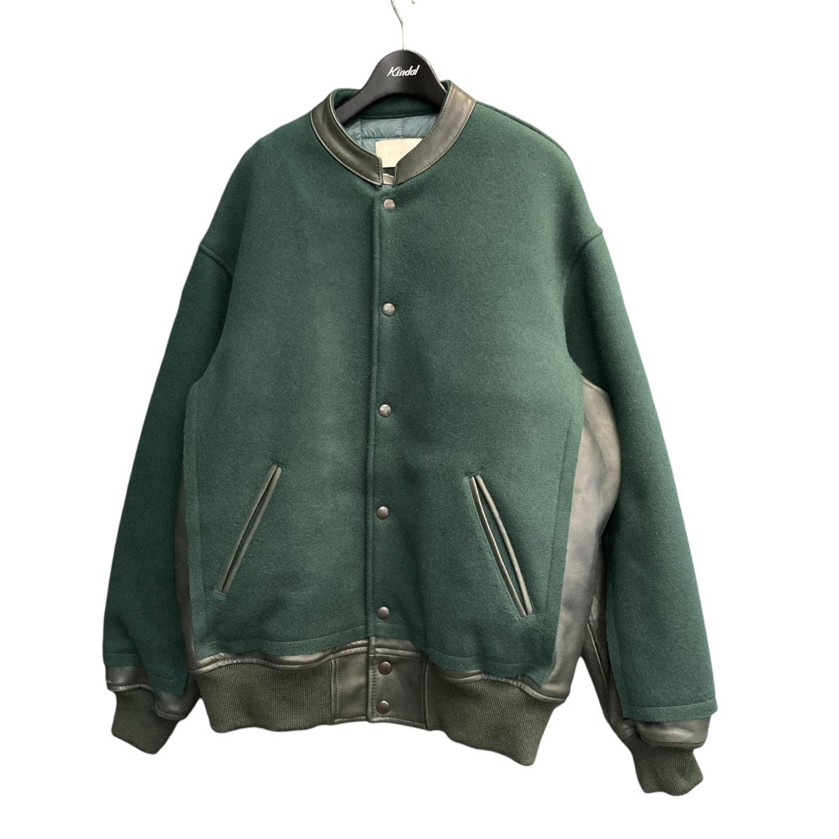 YOKE(ヨーク) 2023AW 「BROKEN AWARD JACKET」 デザイン切替スタジャン YK23FW0543B グリーン サイズ  14｜【公式】カインドオルオンライン ブランド古着・中古通販【kindal】