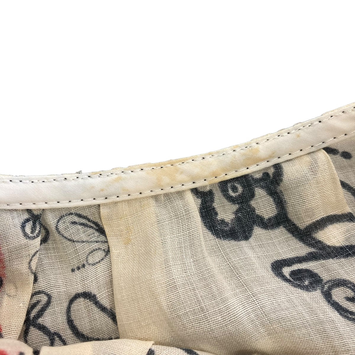 MARNI 19AW総柄タックネックブラウスTTMA0089A0 古着・中古-8枚目のアイテム画像