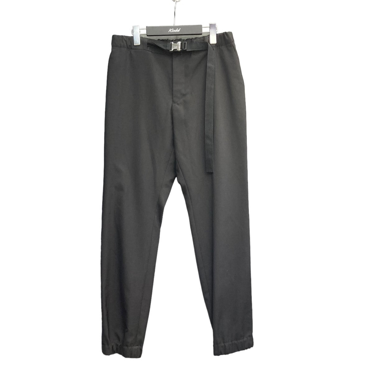 sacai(サカイ) 22SSSuiting Pantsベルテッドスラックス22-02674M 22-02674M ブラック サイズ  18｜【公式】カインドオルオンライン ブランド古着・中古通販【kindal】