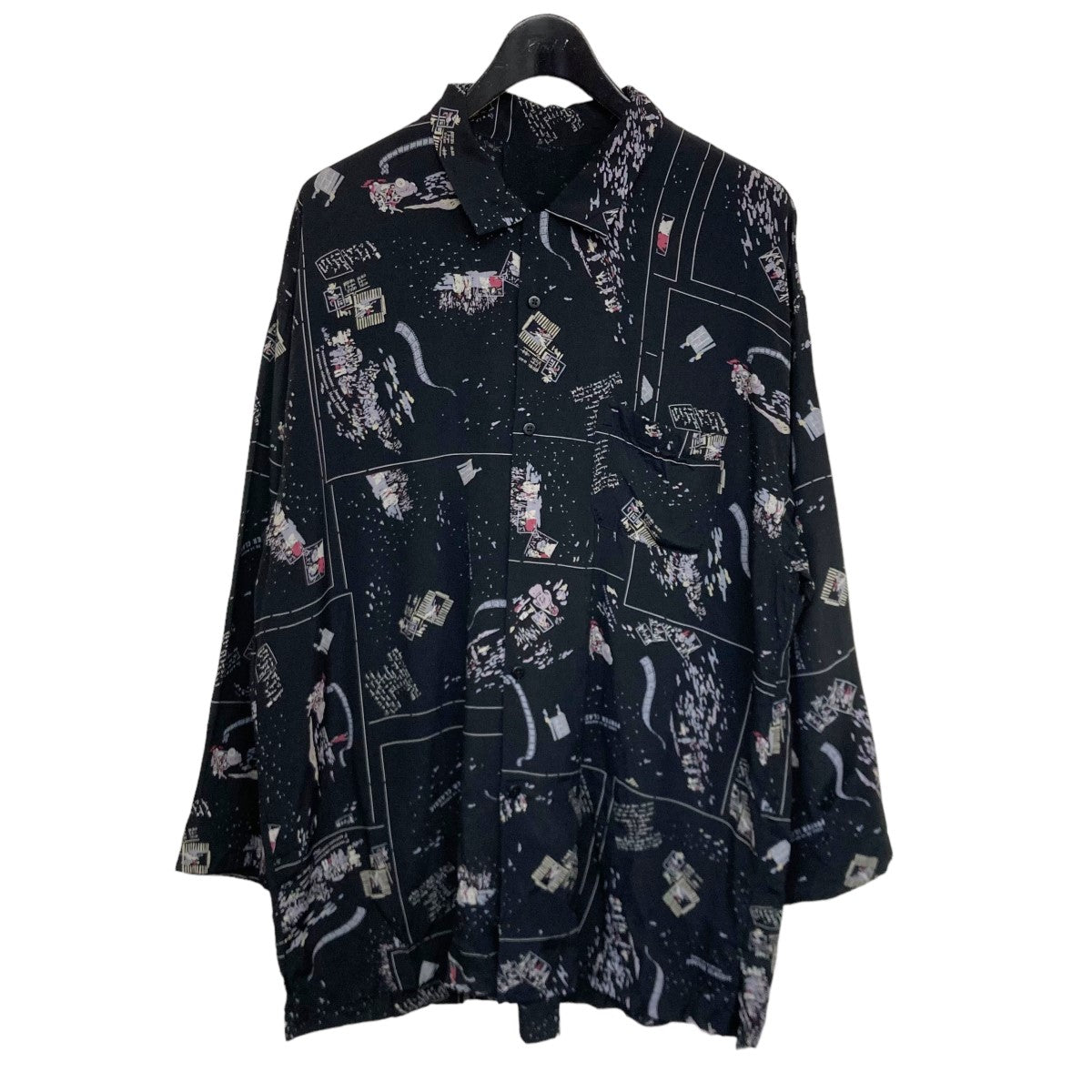 Porter Classic(ポータークラシック) ALOHA LONG SHIRT FRENCH FILMロングスリーブアロハシャツPC-024-2151  PC-024-2151 ブラック サイズ 2｜【公式】カインドオルオンライン ブランド古着・中古通販【kindal】