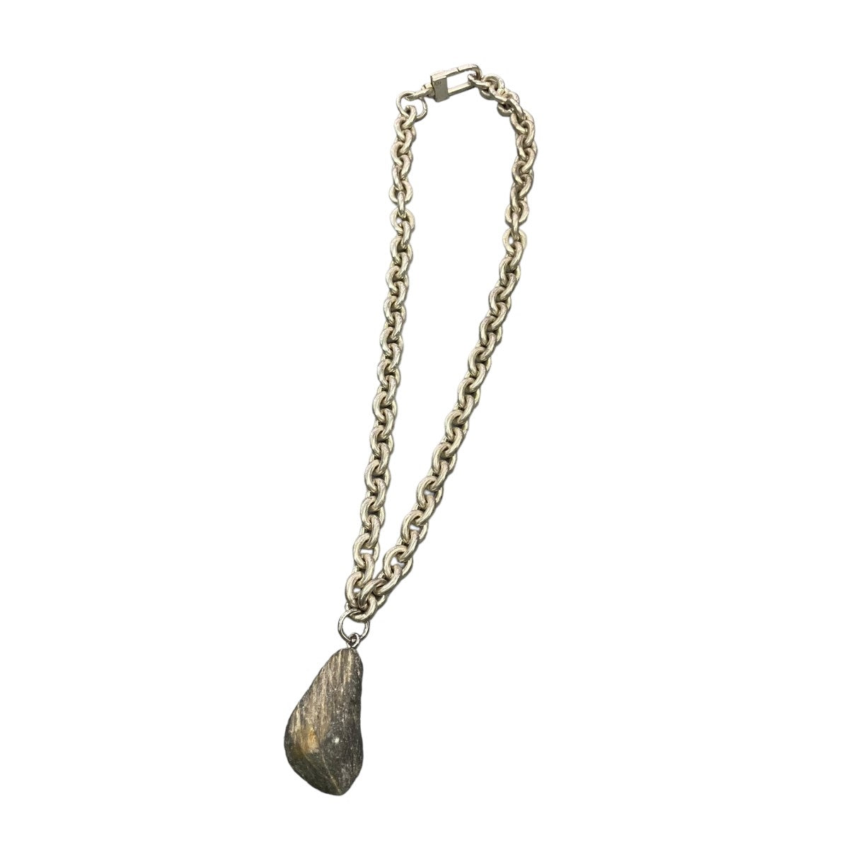 HIDAKA(ヒダカ) STONE NECKLACEストーンチェーンネックレス シルバー サイズ 15｜【公式】カインドオルオンライン  ブランド古着・中古通販【kindal】