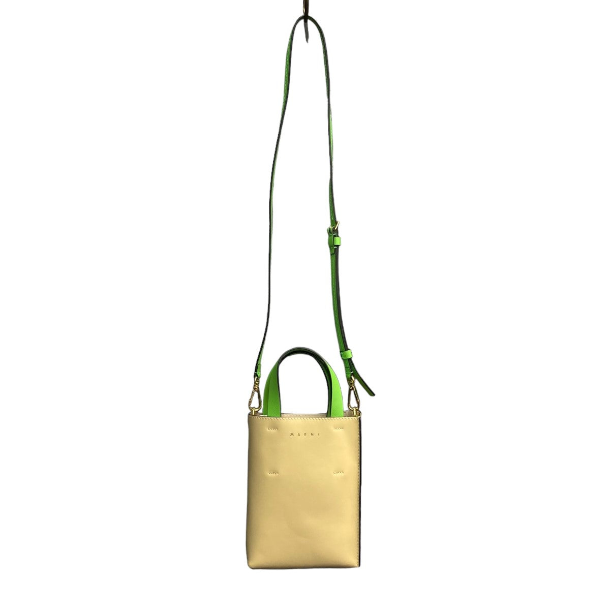 【新品未使用】MARNI マルニ　ショルダーバッグ　MUSEO MARNI(マルニ) MUSEOショルダーバッグ イエロー｜【公式