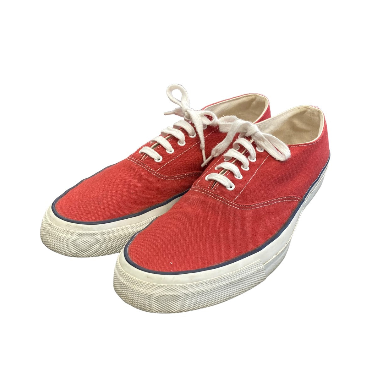 アナトミカ ANATOMICA WAKOUWA B．RED づらし CANVAS ローカットスニーカー PS-1485 レッド サイズ：28