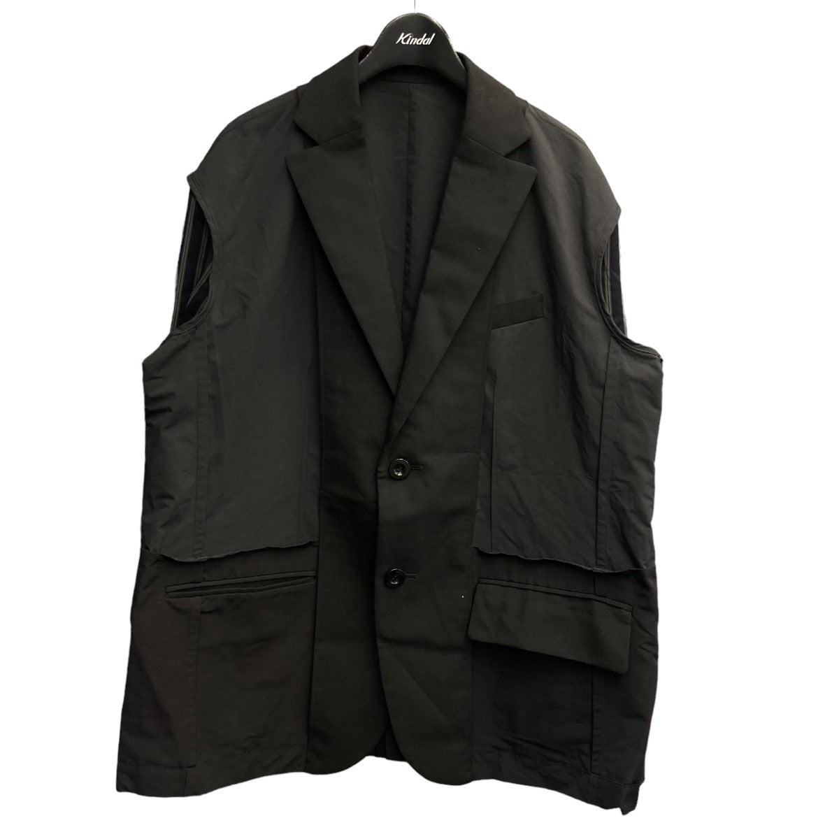 sacai(サカイ) 24SSSuiting Jacketテーラードジャケット24-03265M 24-03265M ブラック サイズ  1｜【公式】カインドオルオンライン ブランド古着・中古通販【kindal】