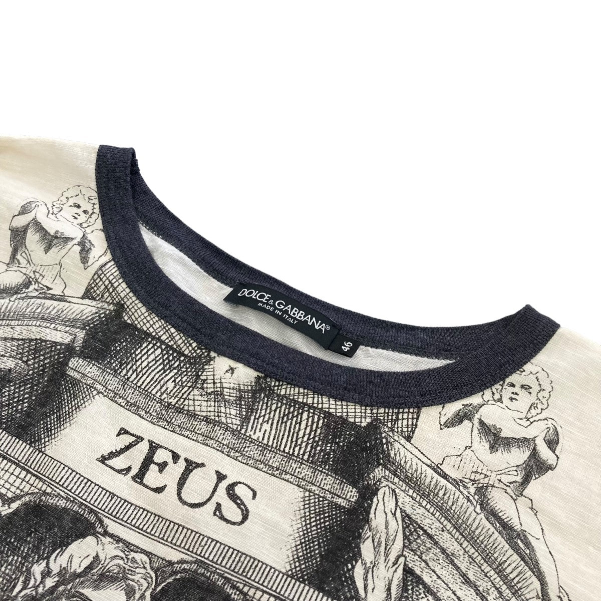 DOLCE & GABBANA ZEUSデザインTシャツG8CW3T 古着・中古-3枚目のアイテム画像