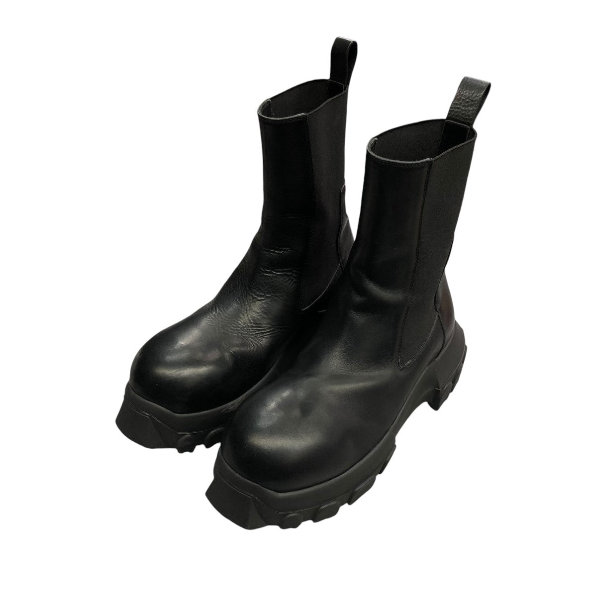 RICK OWENS(リックオウエンス) lido bozo tractor bootsサイドゴアブーツ01D3881 01D3881 ブラック  サイズ 41｜【公式】カインドオルオンライン ブランド古着・中古通販【kindal】