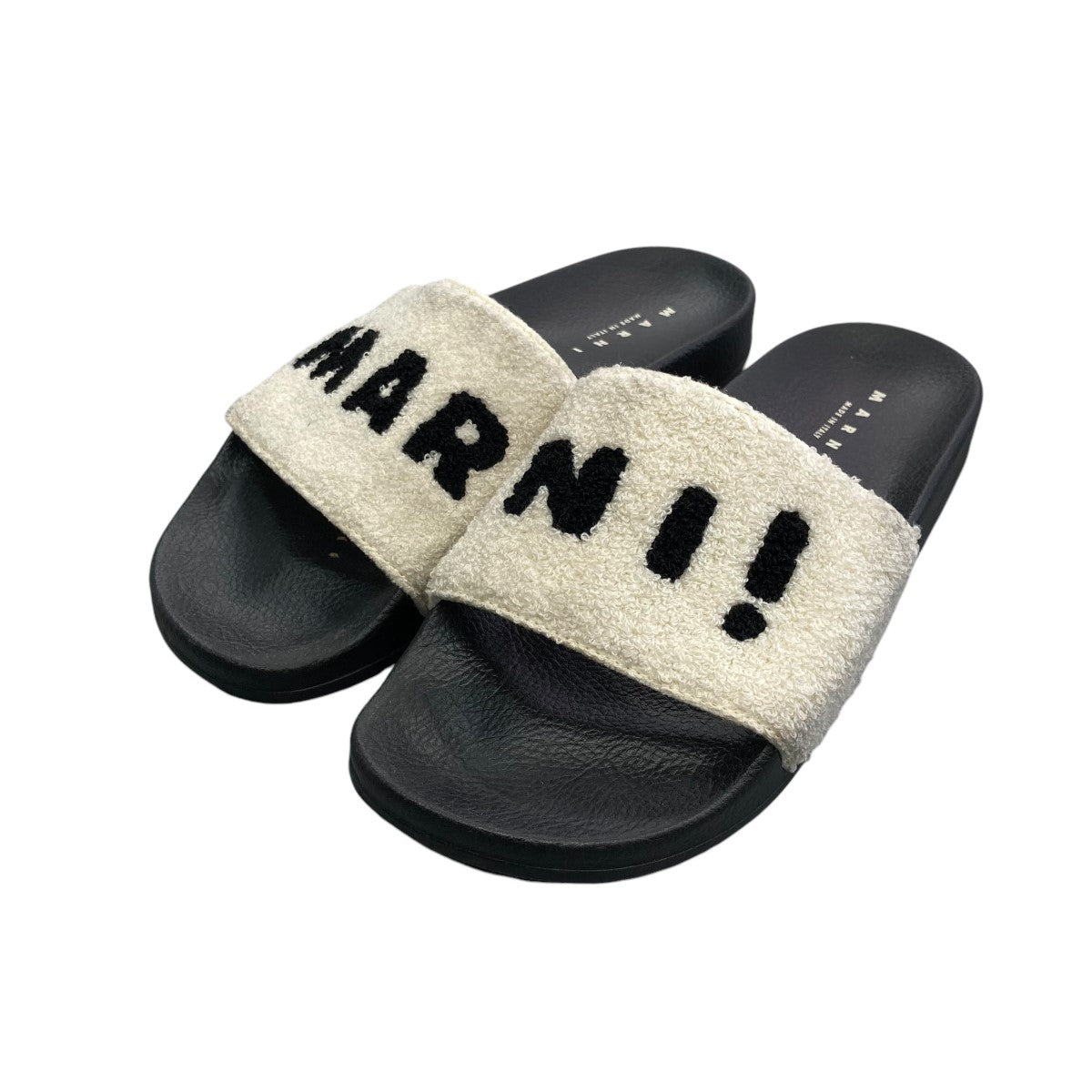 MARNI(マルニ) ボアシャワーサンダル ホワイト サイズ 41｜【公式】カインドオルオンライン ブランド古着・中古通販【kindal】