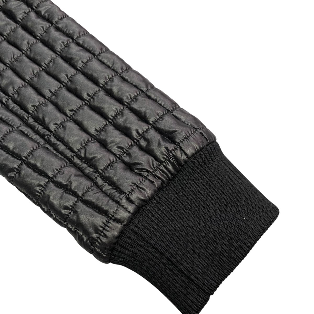 Zipped Quilted Bomber Jacket BlackボンバージャケットG9MG4T
