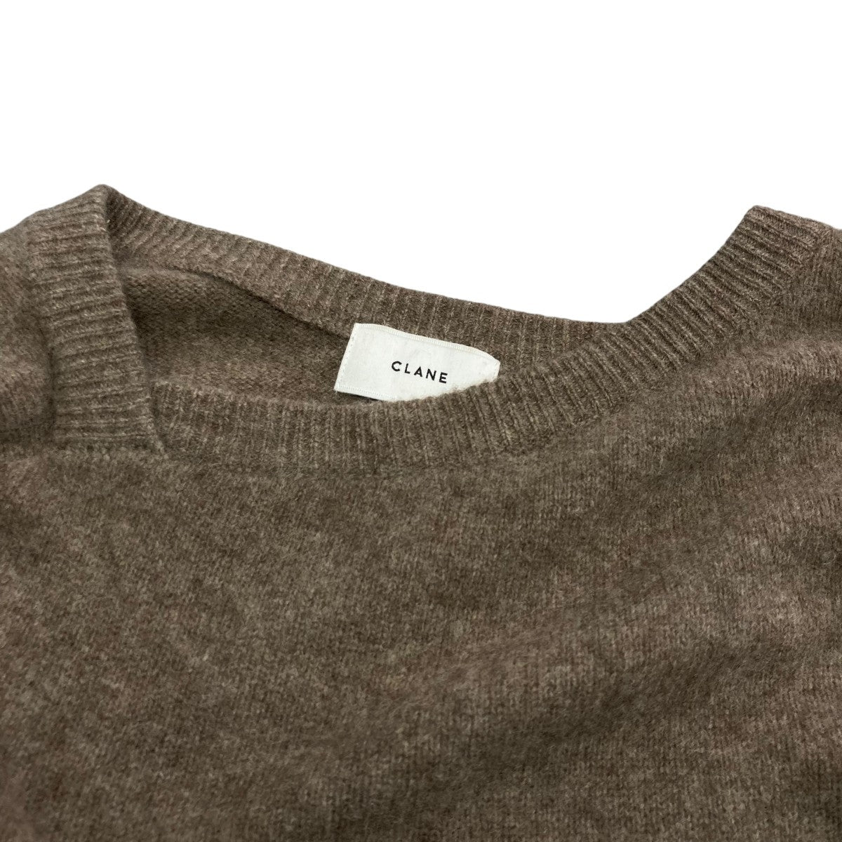 DEFORM BOAT NECK YAK KNIT TOPSセーター11106-1102