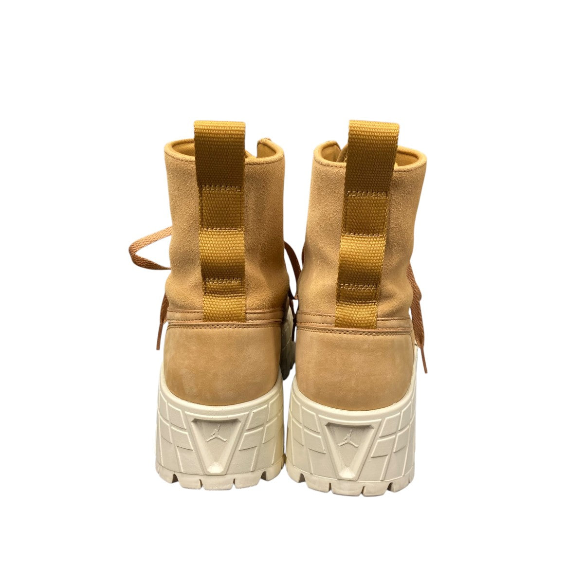 NIKE WMNS AIR JORDAN 1 BROOKLYN wheat厚底ハイカットブーツFJ5737-700 古着・中古-4枚目のアイテム画像
