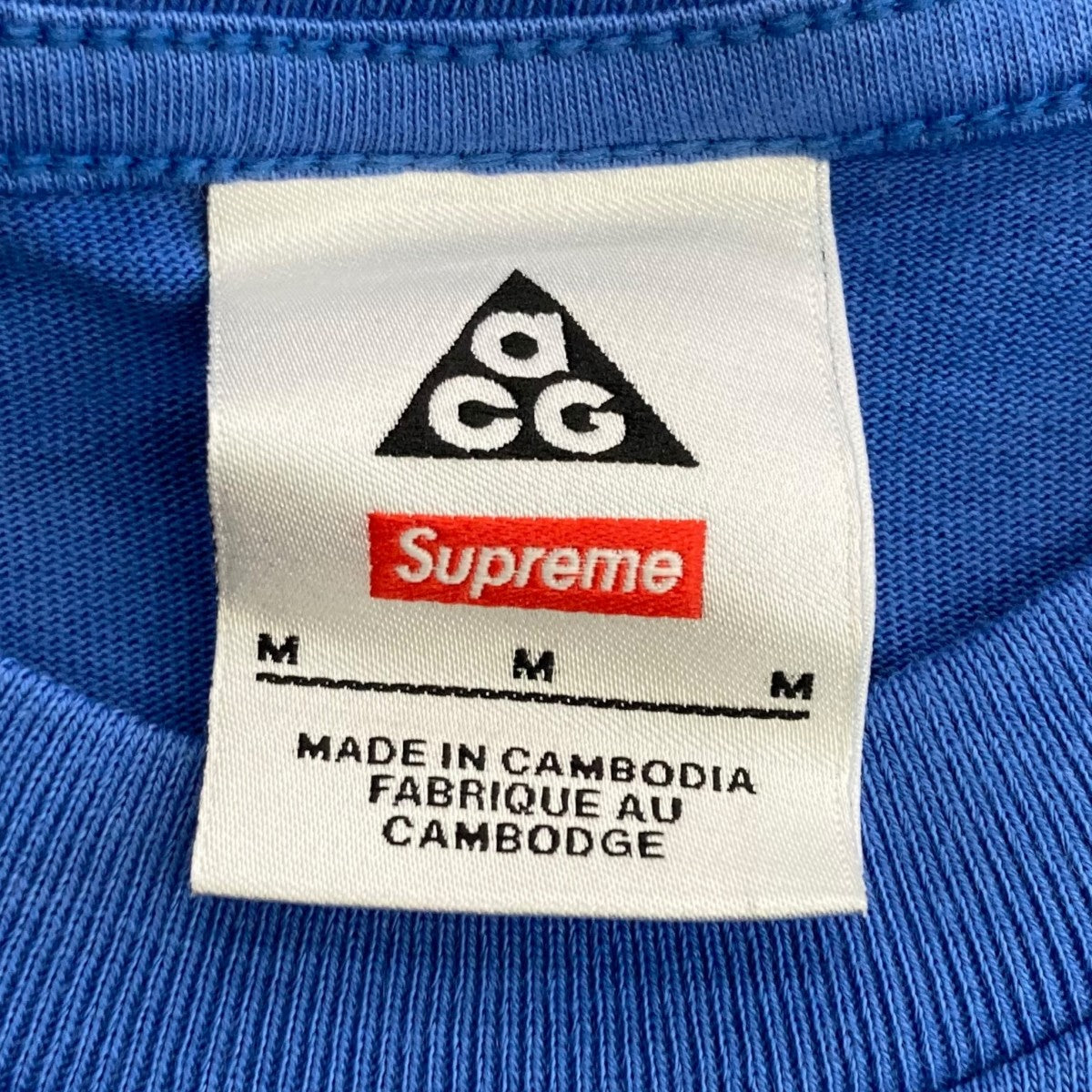 Supreme×NIKE ACG 22AWACG GRID TEEクルーネックカットソー 古着・中古-6枚目のアイテム画像