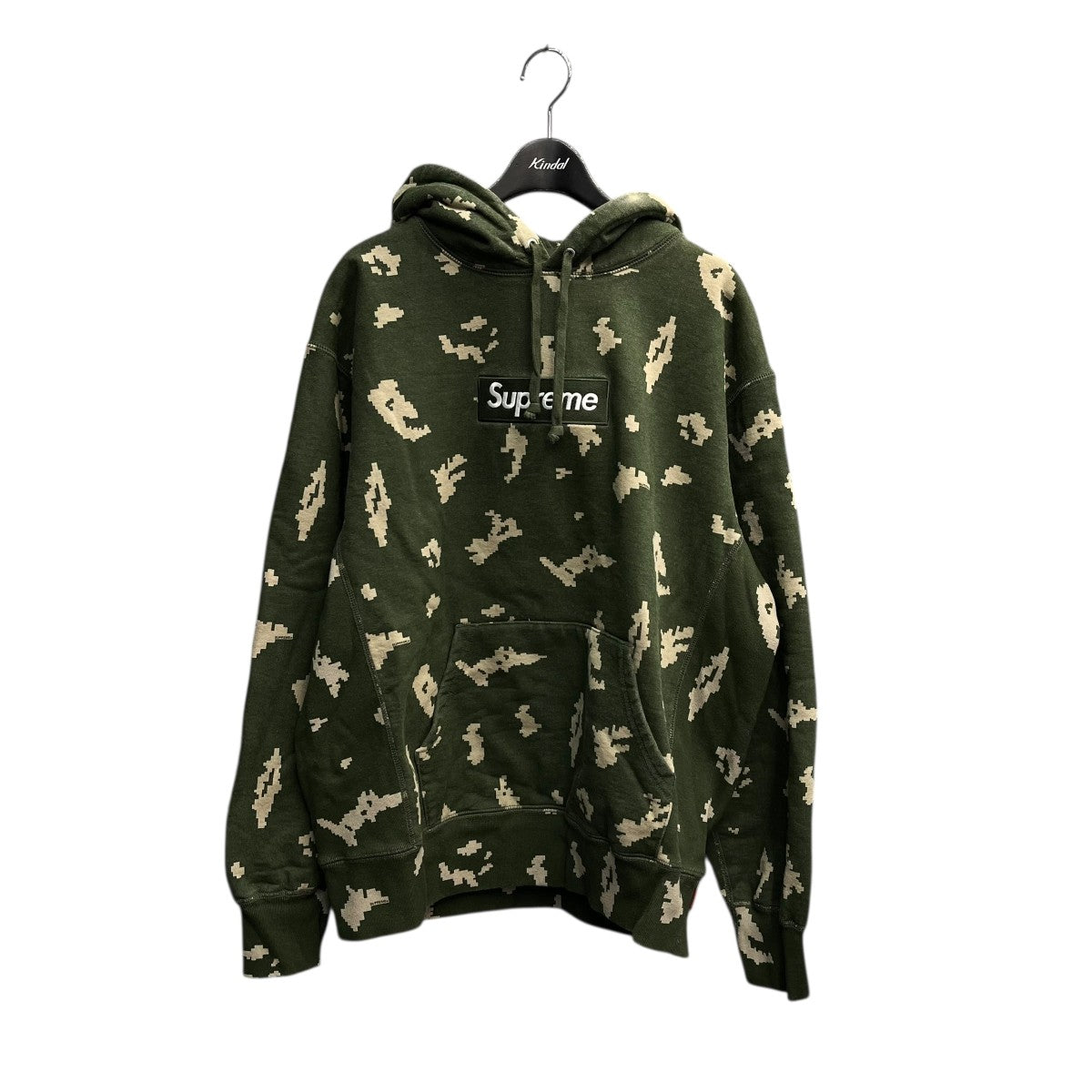 Supreme(シュプリーム) 21AWBOX LOGOプルオーバーパーカー グリーン