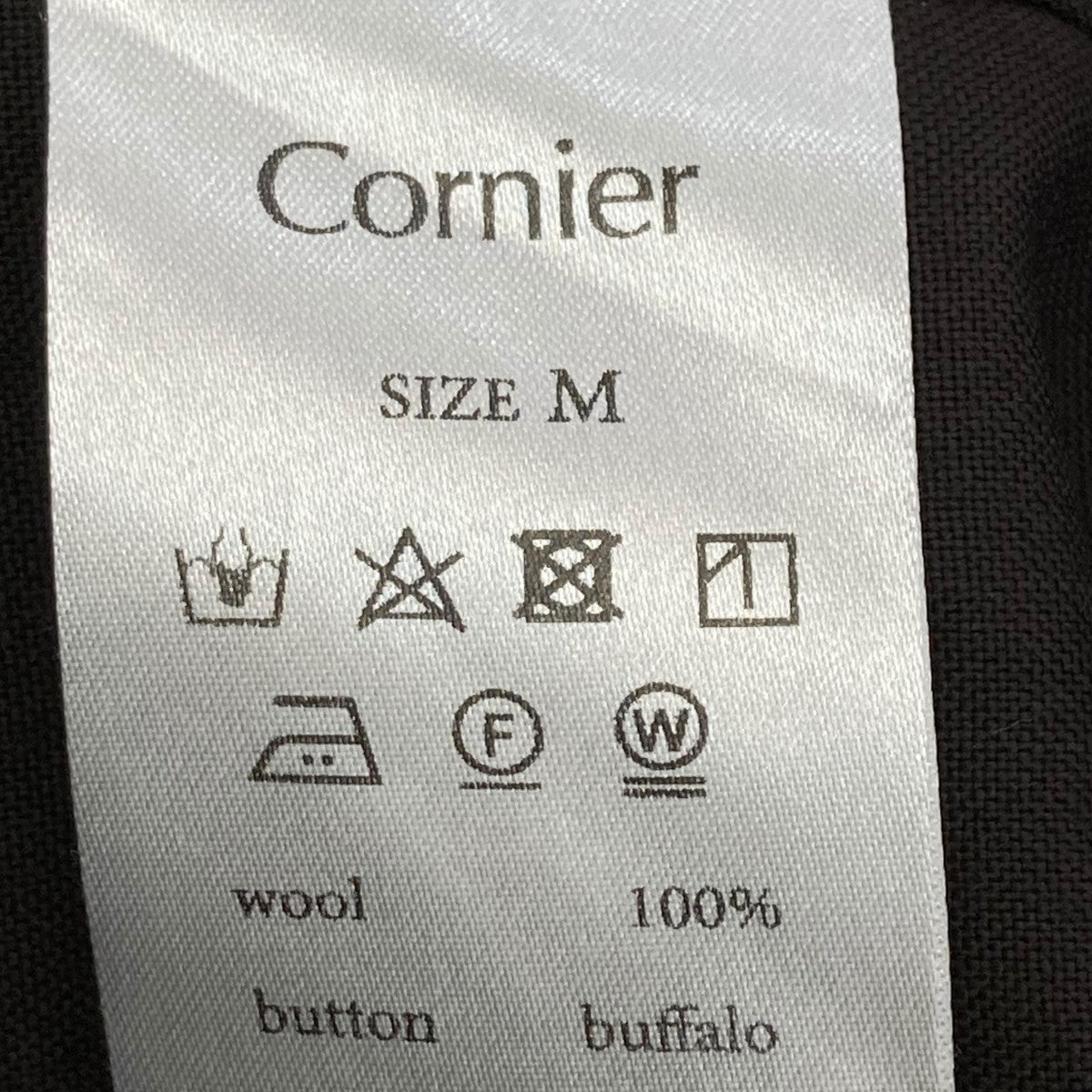 CORNIER レギュラーカラーシャツ 古着・中古-6枚目のアイテム画像