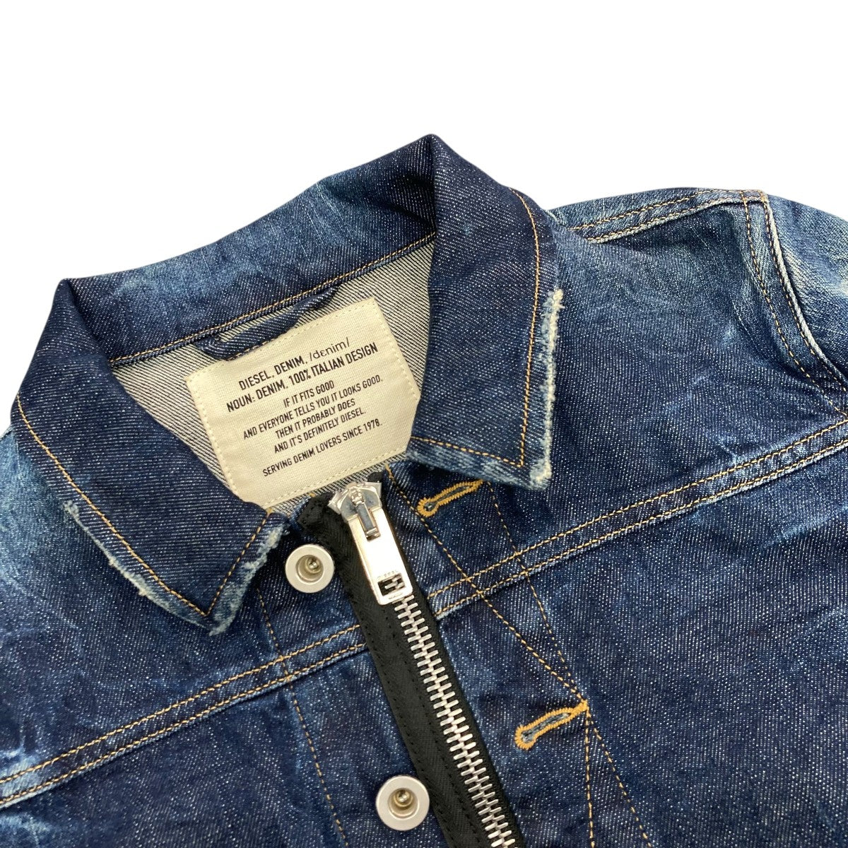 DIESEL デニムジャケット 古着・中古-3枚目のアイテム画像