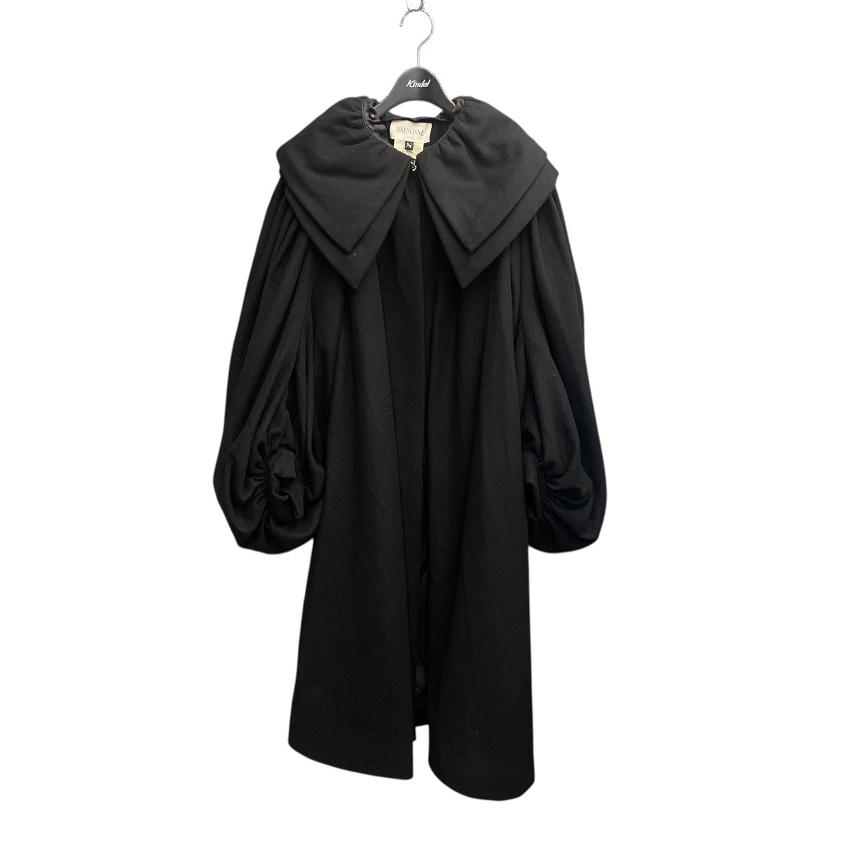 HaengnaeのOMOCHI TRENCH コート　黒 HAENGNAE(ヘンネ) OMOCHI COATロングコート1221030102