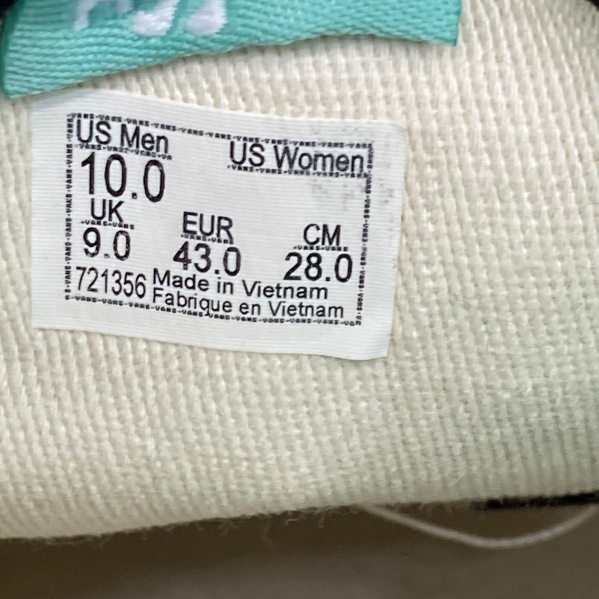 VANS×ARIES スニーカー721356 古着・中古-7枚目のアイテム画像