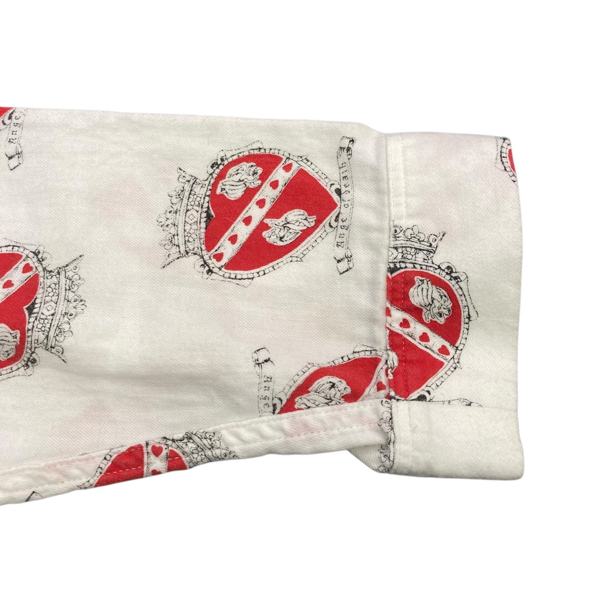 SAINT MICHAEL 21SSPAJAMA SHIRT HEARTレギュラーカラーシャツSM-S21-0000-031 古着・中古-4枚目のアイテム画像