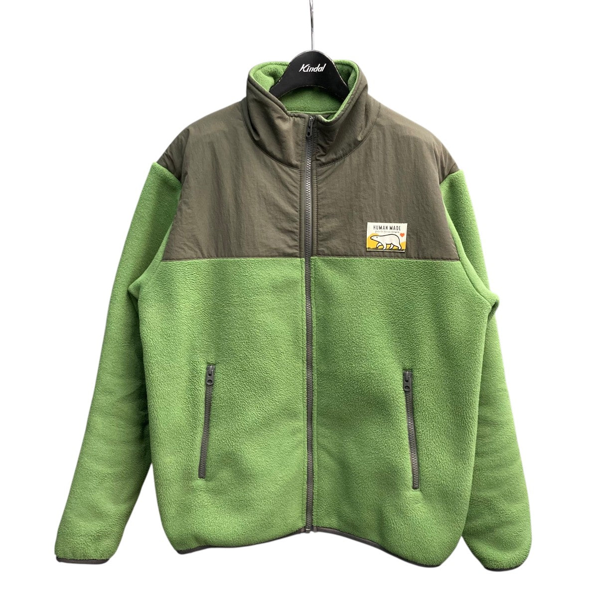 FLEECE JACKET GREENフリースジャケット