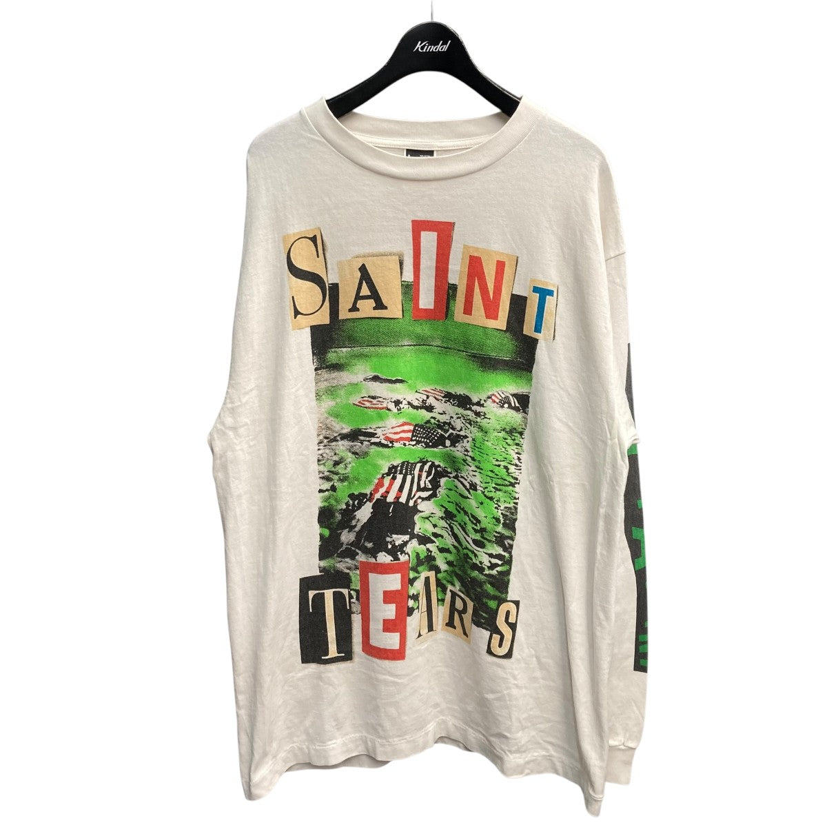 SAINT MICHAEL(セントマイケル) 21AWSTT LS TEE LANDSCAPE長袖Tシャツ